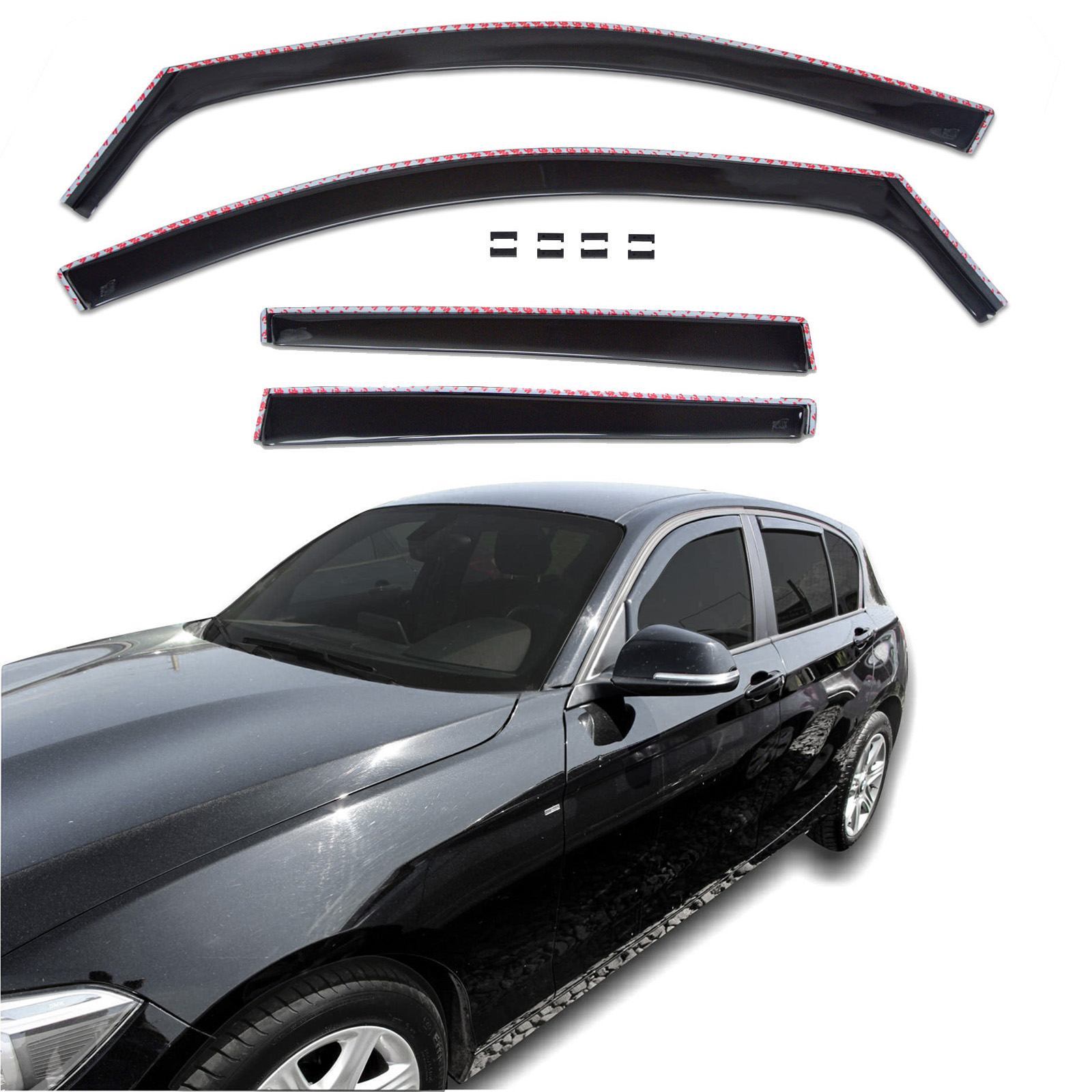 GP Okenski deflektorji za BMW 1 Serie F20 5 vrata 2011-2019 4 kosa