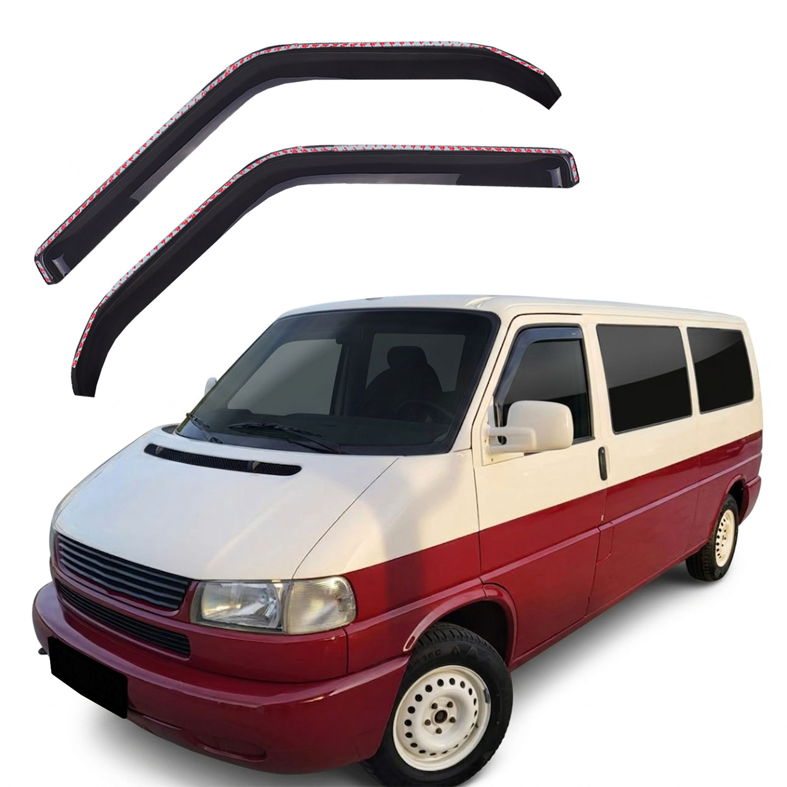 GP Okenski deflektorji za Volkswagen Carawelle 1990-2003 2 kosa