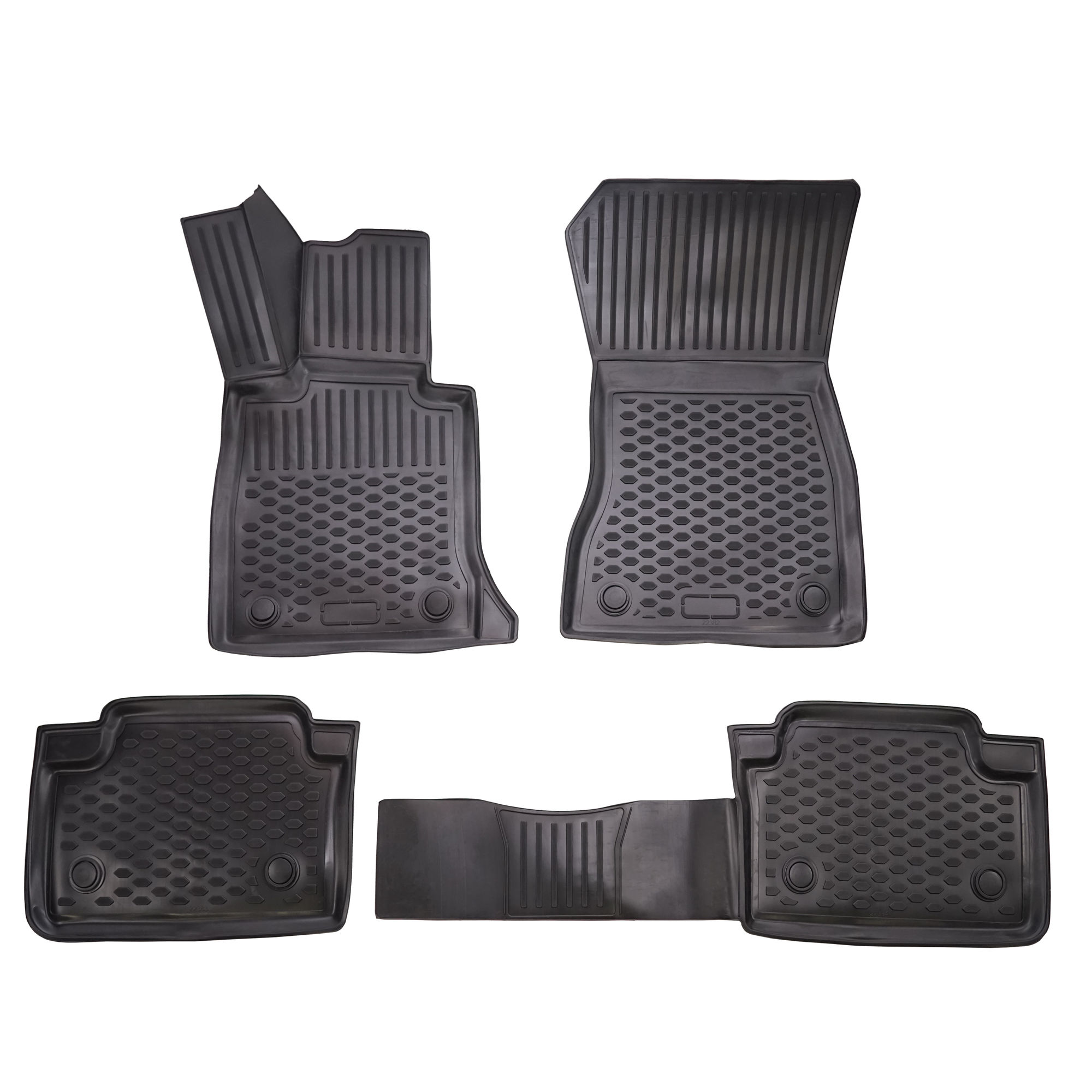 Gumijaste preproge z dvignjenim robom za BMW 5 Series G60 / i5 M60/ i5 eDrive40 / xDrive40 2023-nad 4kosi