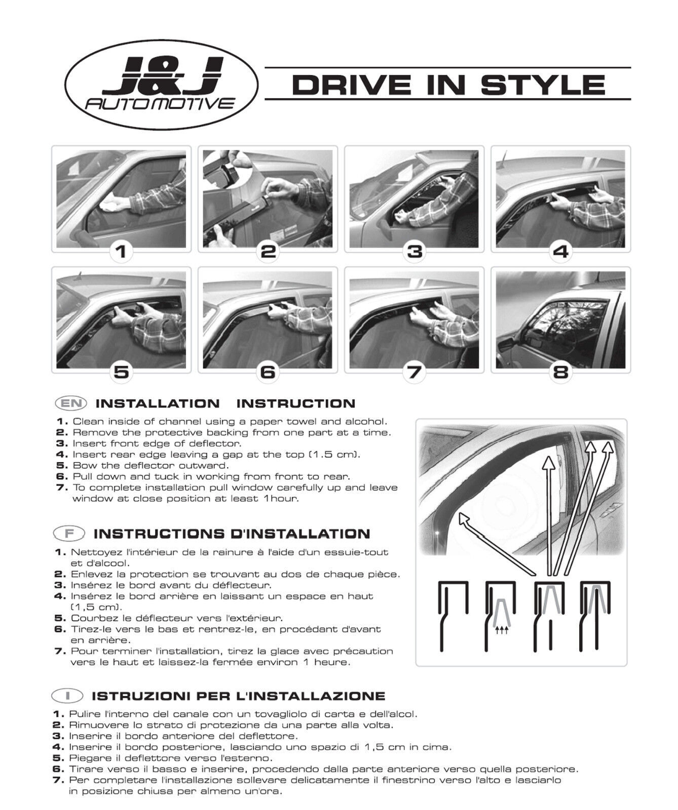 Okenski deflektorji za BMW 3 Series E30 1983-1990 2 vrata 2 kosa Heko