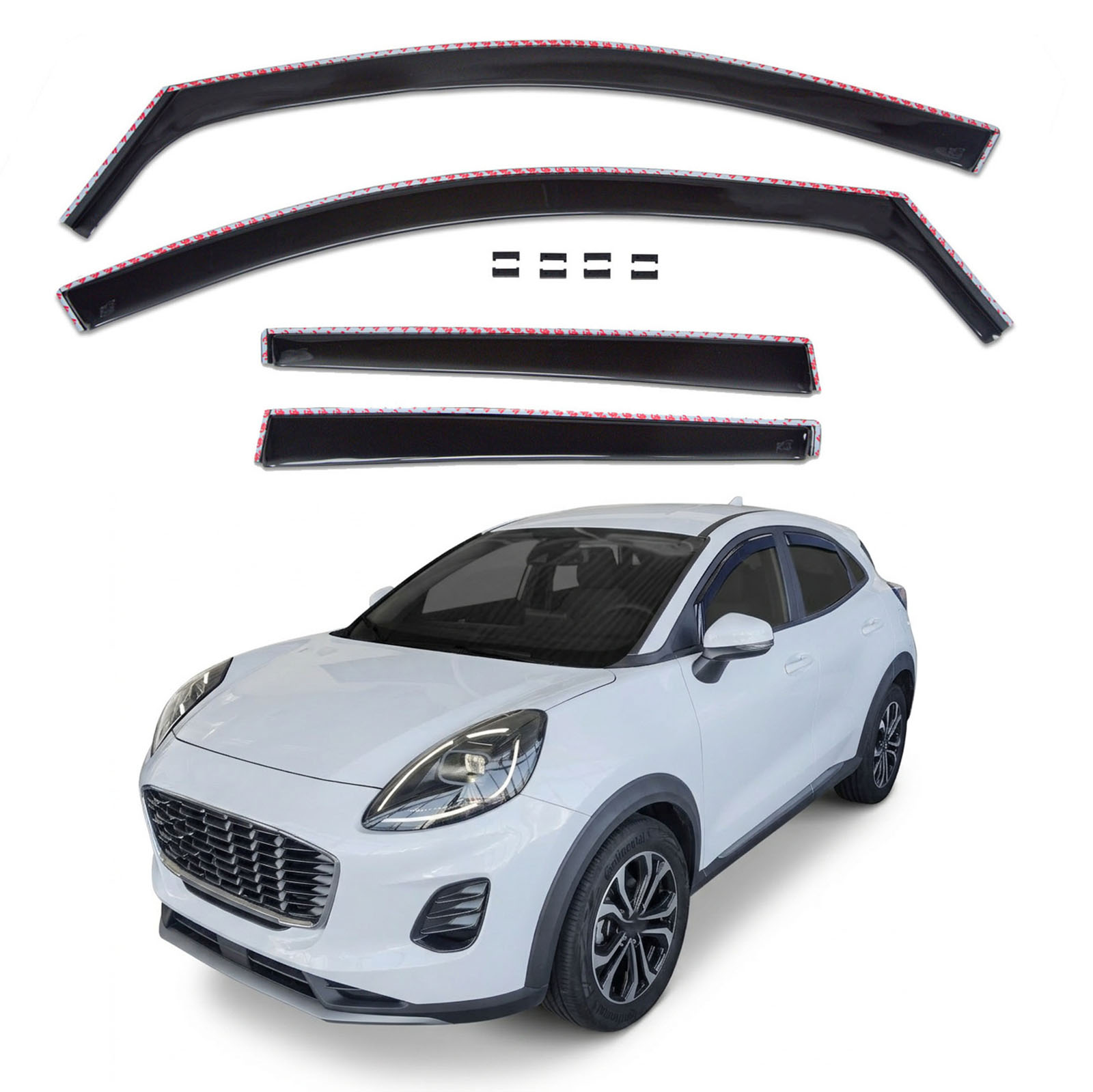 GP Okenski deflektorji za Ford Puma 5 vrata 2020-nad 4 kosa