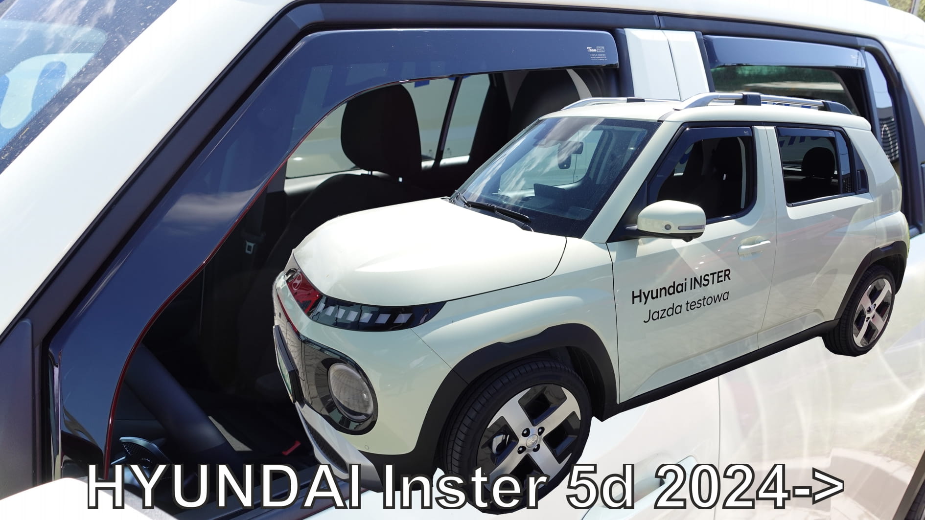 Okenski deflektorji za Hyundai Inster 5 vrata 2024-Nad 4 kosa