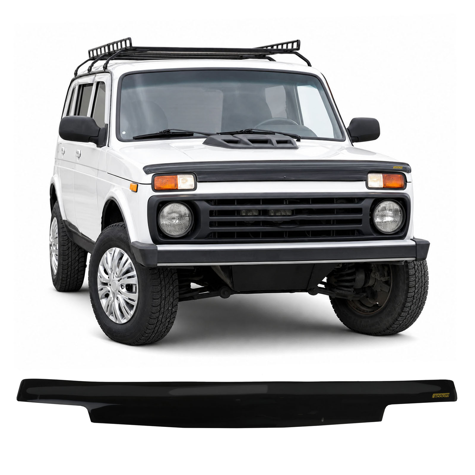 Deflektor sprednjega pokrova motorja za Lada Niva 1977-Nad