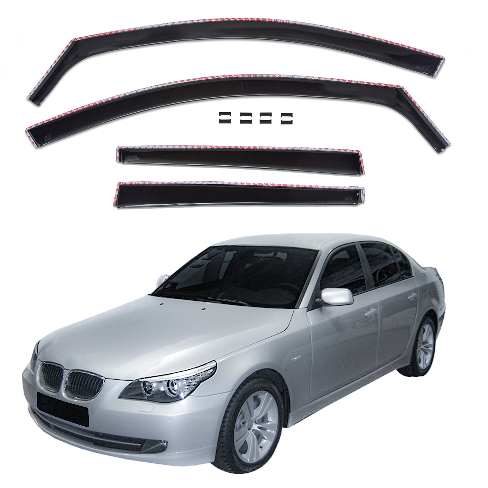 GP Okenski deflektorji za BMW 5 Serie E60 4 vrata 2004-2010 4 kosa