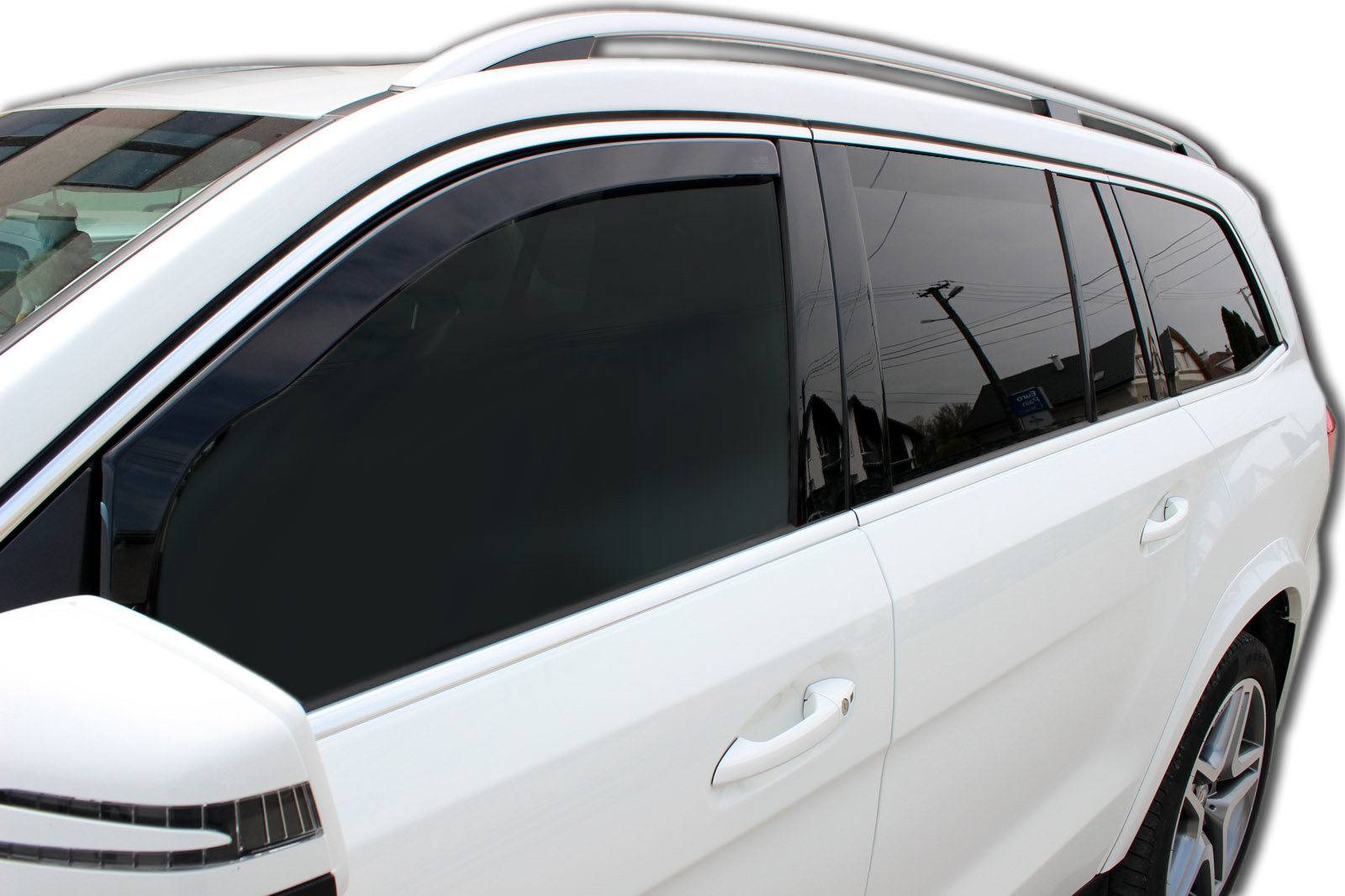 Okenski deflektorji za Mercedes GLS X166 2017-2019 2 kosa