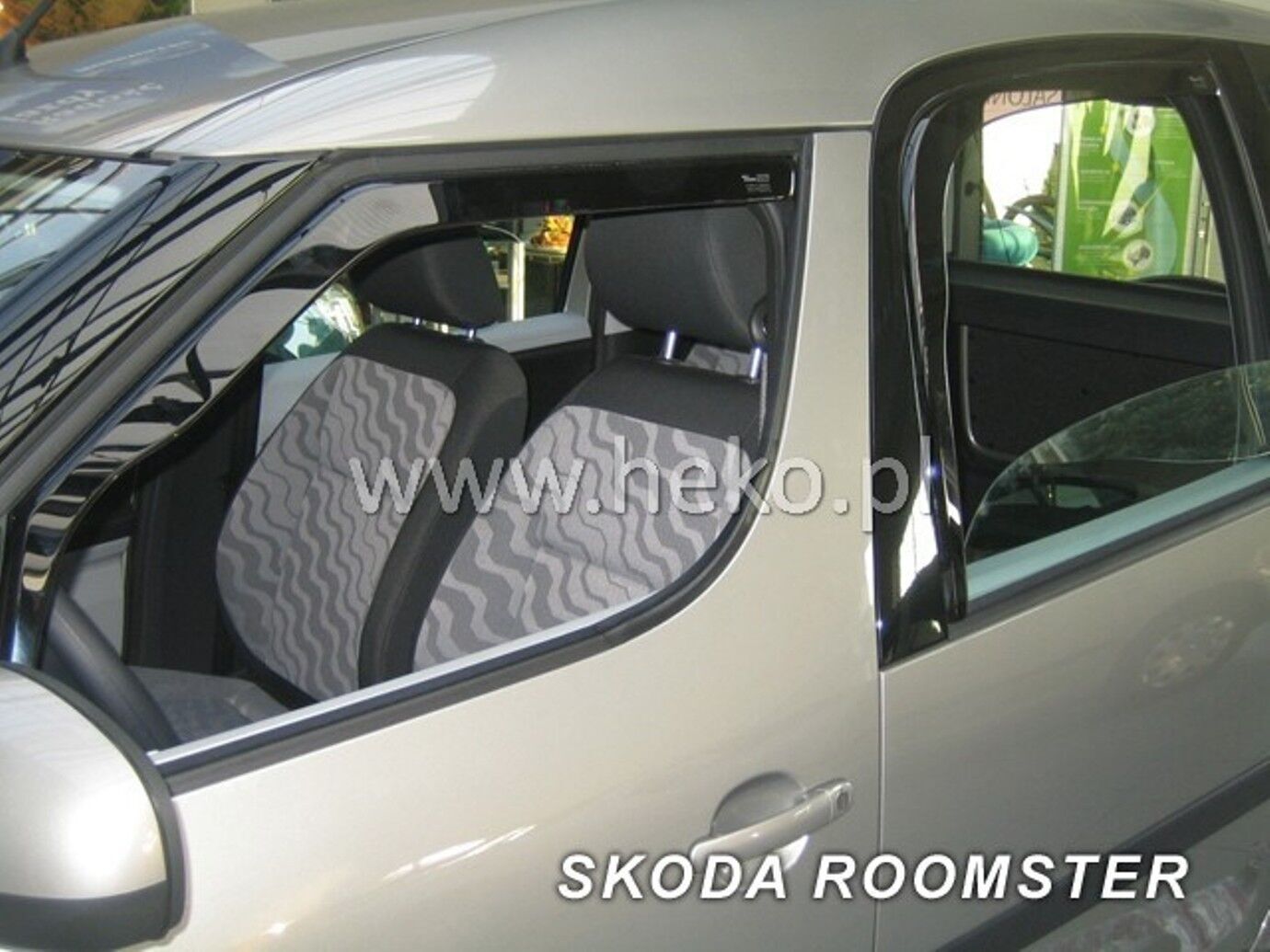 Okenski deflektorji za Skoda Roomster 2006-2015 4 kosa