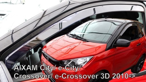 Okenski deflektorji za Aixam City / E-City 2010-Nad 3-vrata 2 kosa