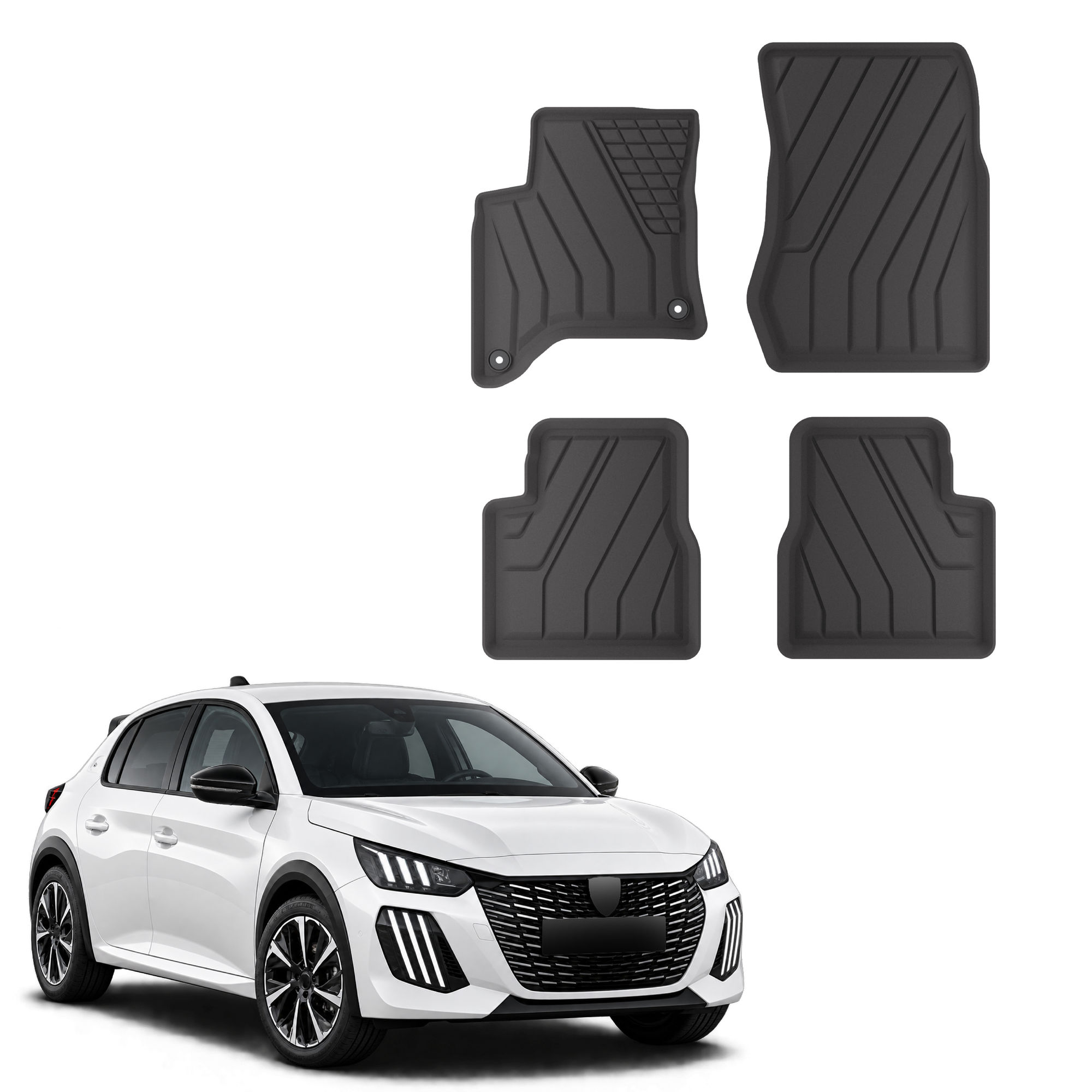 Eko preproge za Peugeot 2008 2 Hybrid 2024-nad 4kosi