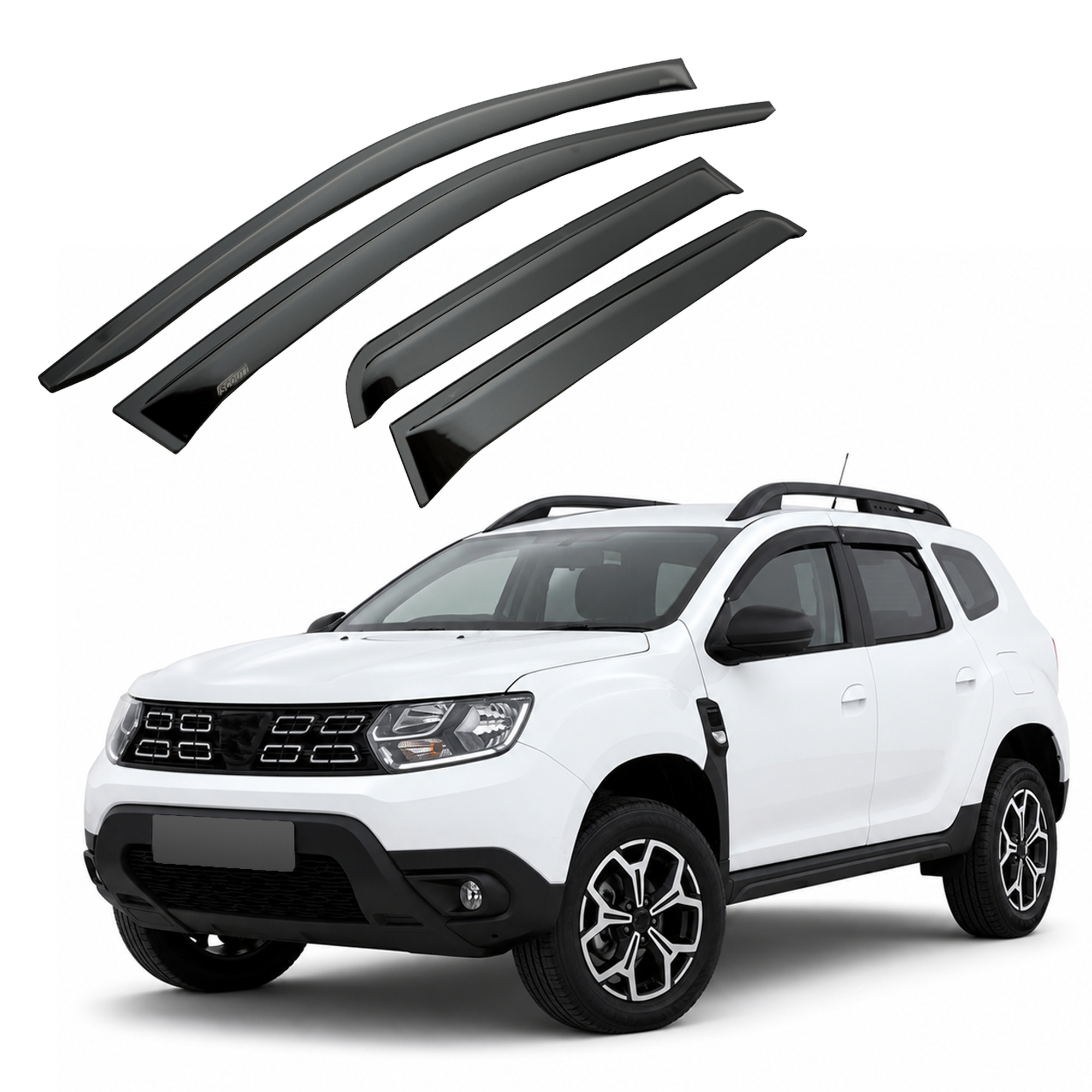 Okenski deflektorji za Dacia Duster 2017-2024 4 kosa