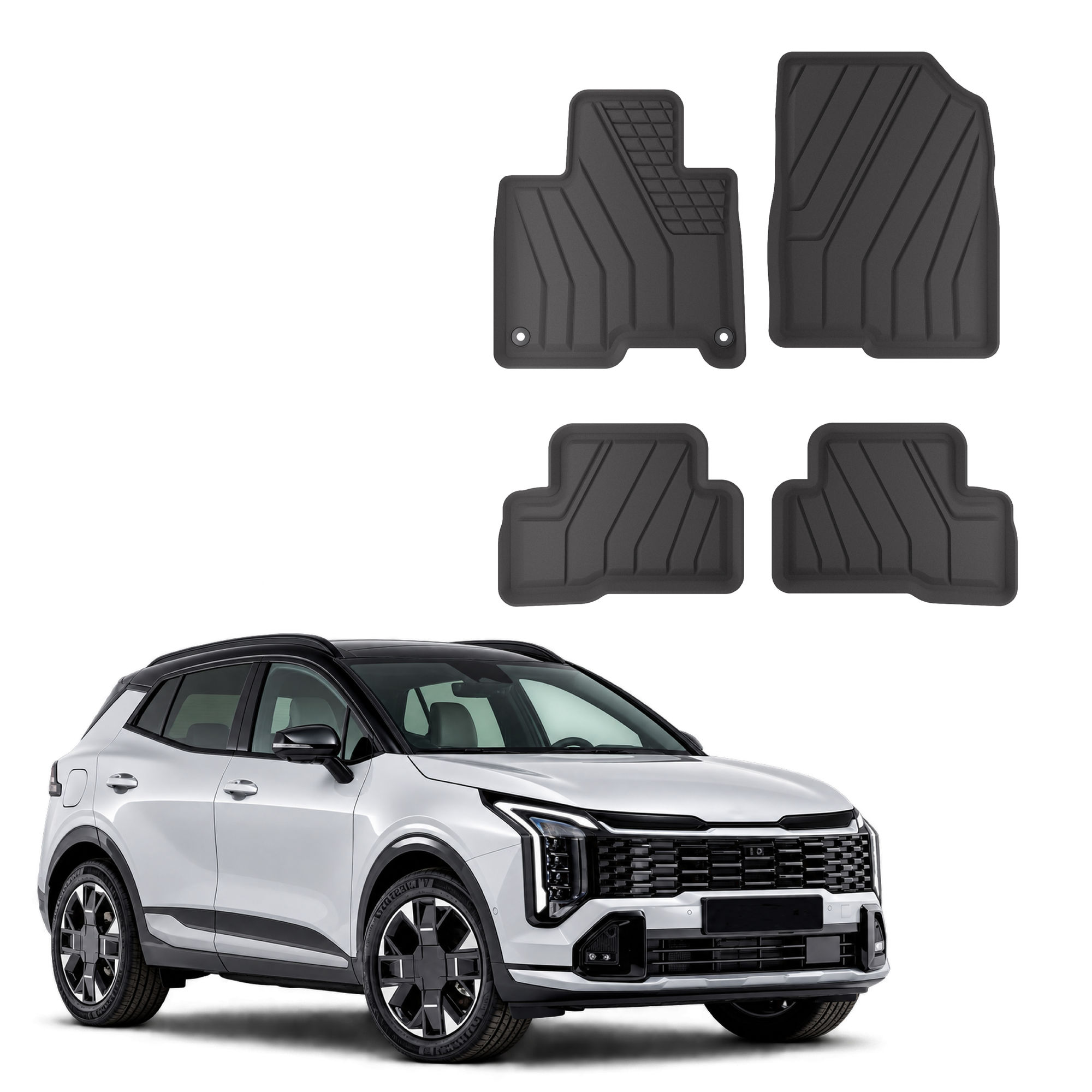 Eko preproge za Kia Sportage 5 HEV Facelift 2025-nad 4kosi