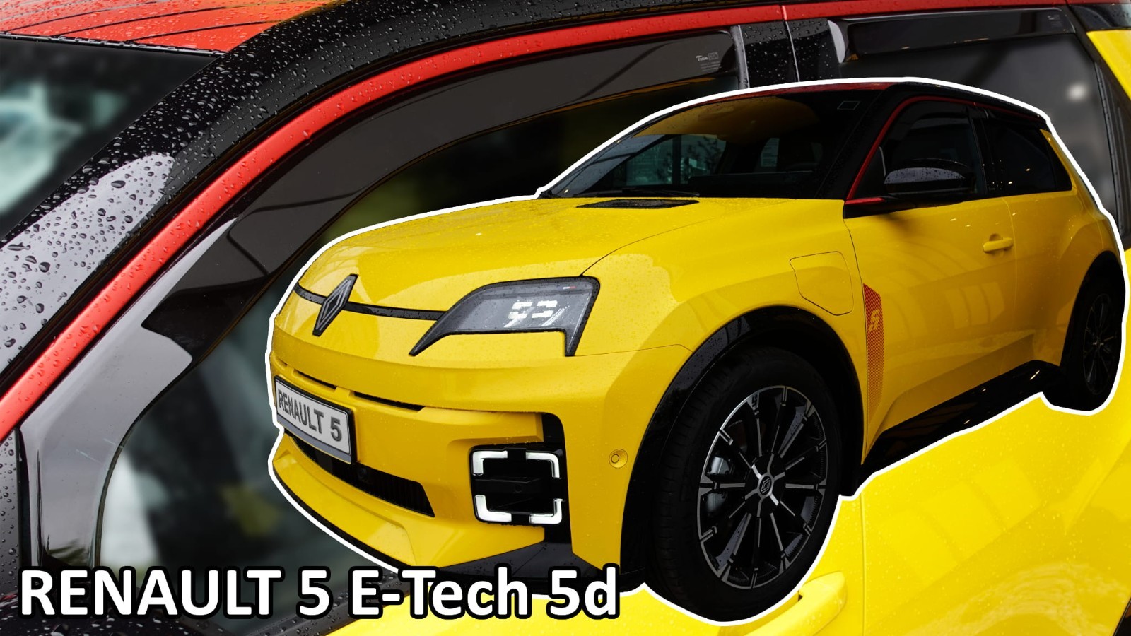 Okenski deflektorji za Renault 5 E-Tech Electro 2024-Nad 4 kosa