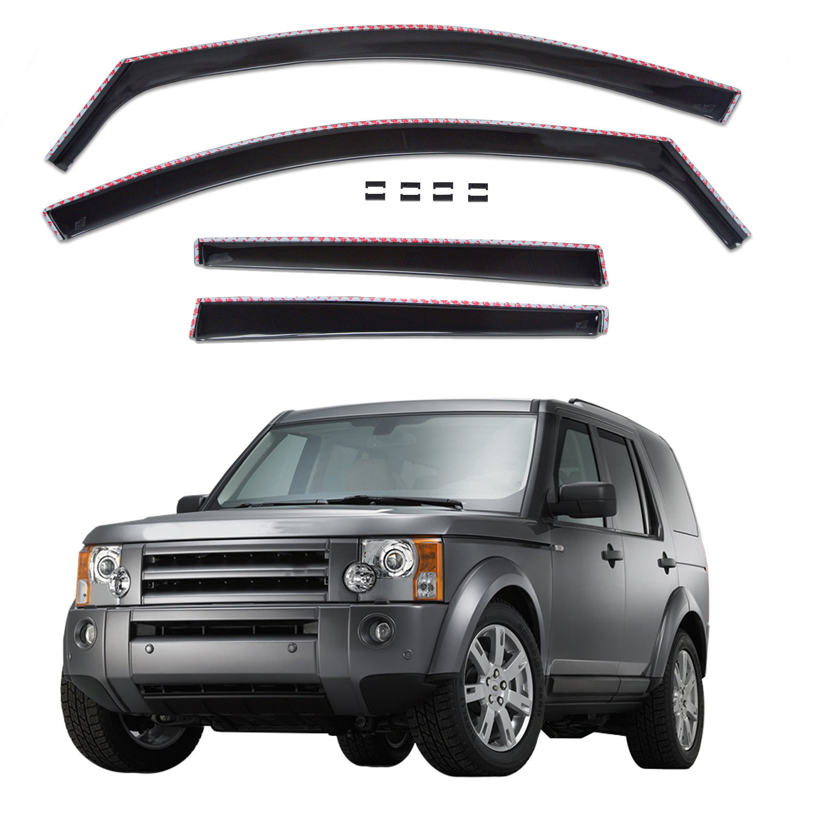 GP Okenski deflektorji za Land Rover Discovery 3 2005-2016 4 kosa