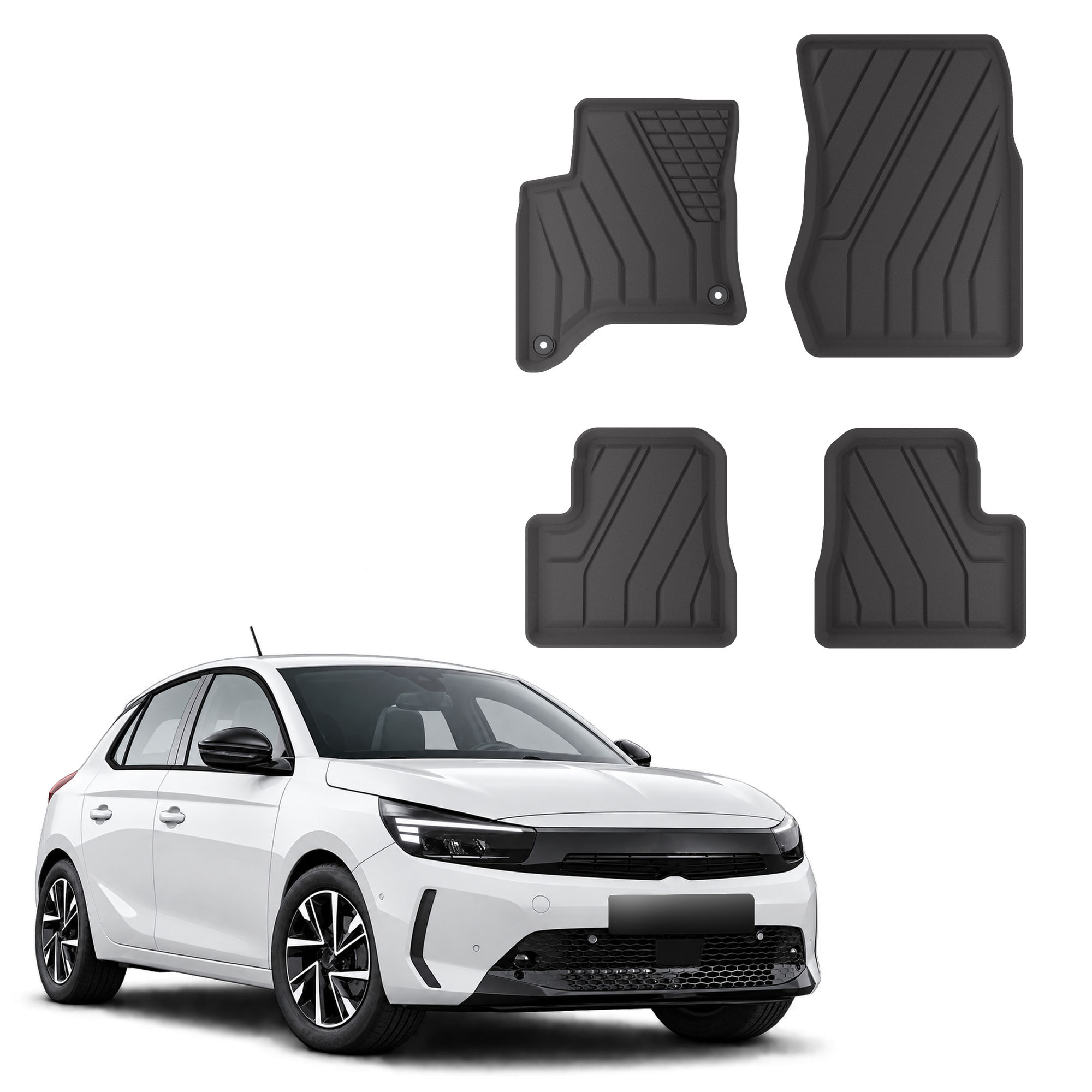 Eko preproge za Opel Corsa F Hybrid 2024-nad 4kosi