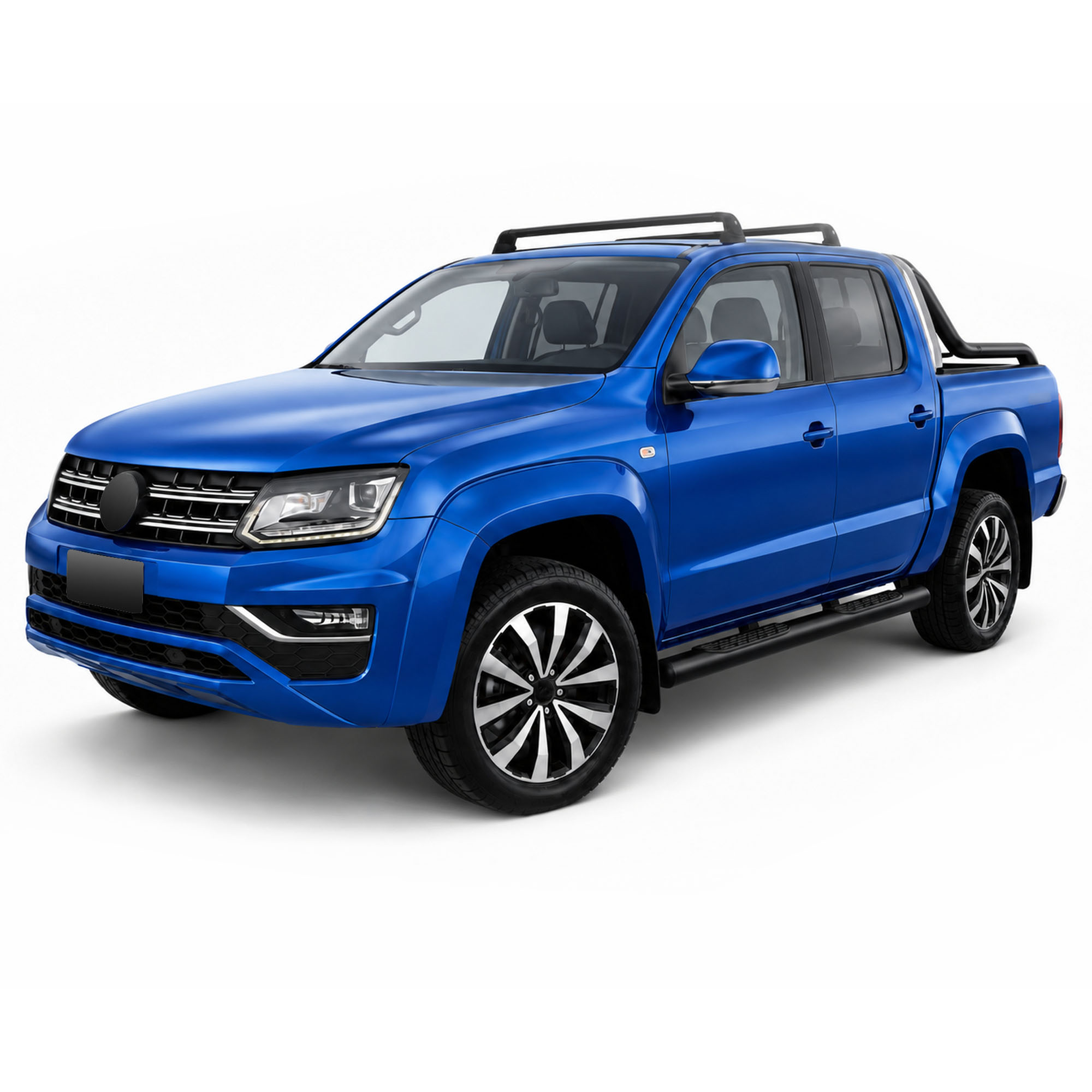 Stranski okvirji iz nerjavečega jekla za VW Amarok 2023-Nad Črna
