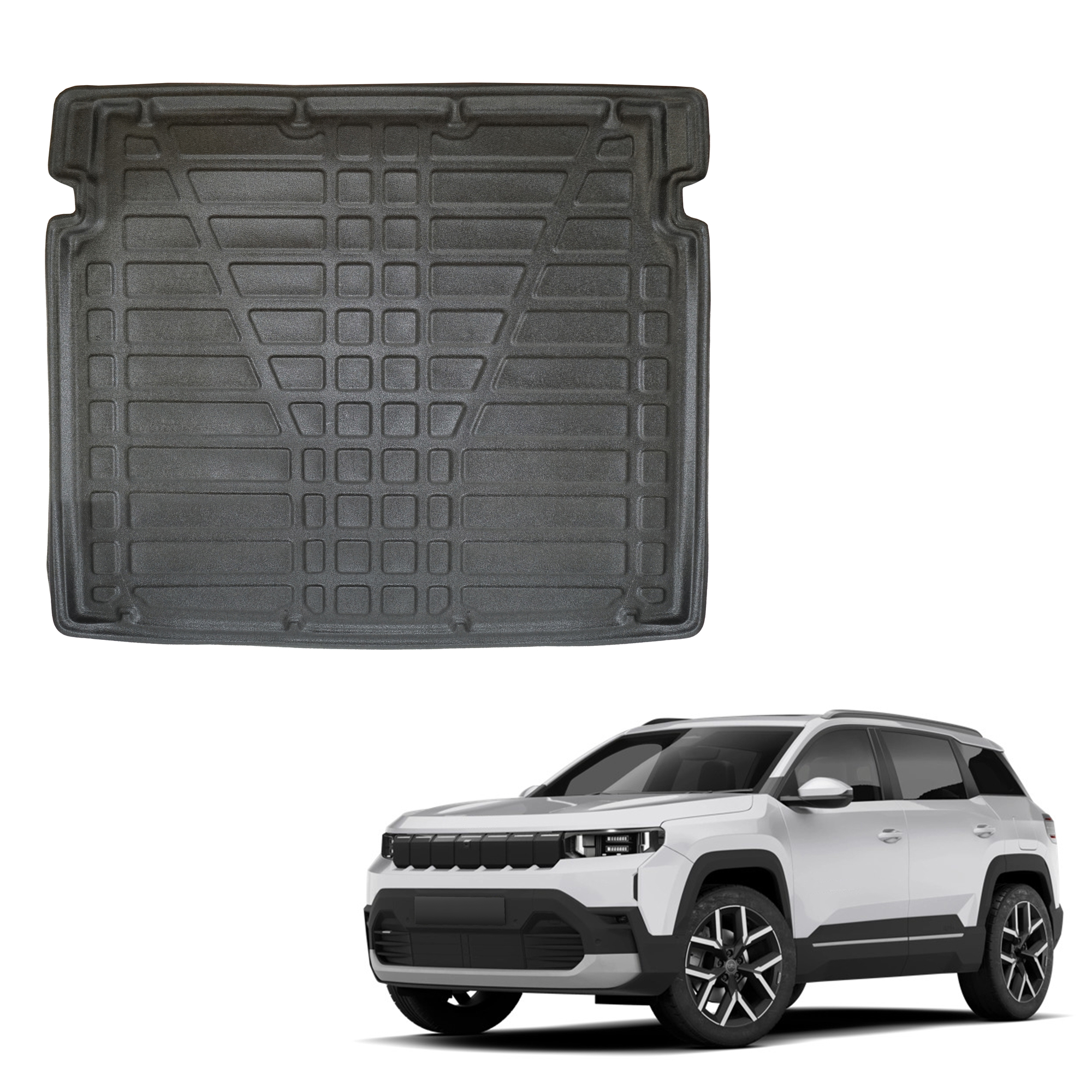 Pladenj v prtljažniku za Jeep Compass J4U 2026-nad, Zgornje nadstropje