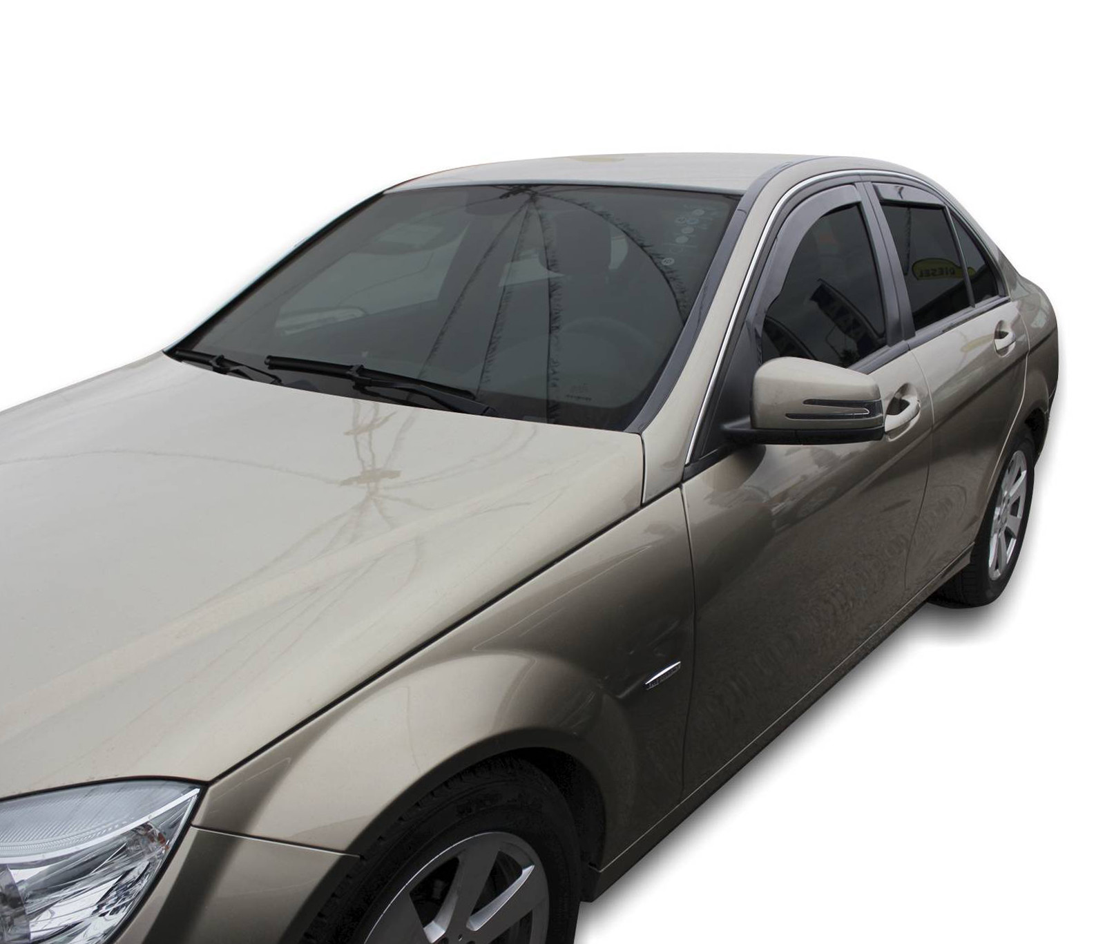 GP Okenski deflektorji za Mercedes C Class W204 2007-2014 4-Vrata Sedan 4 kosa