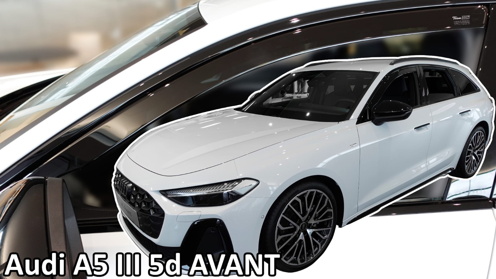Okenski deflektorji za Audi A5 B10 2024-Nad 2 kosa