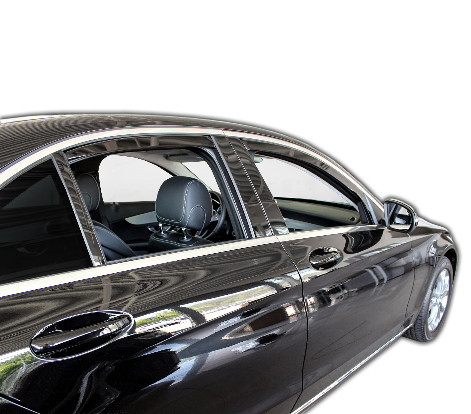 GP Okenski deflektorji za Mercedes C Class W205 Sedan 2014-2021 4-Vrata 4 kosa