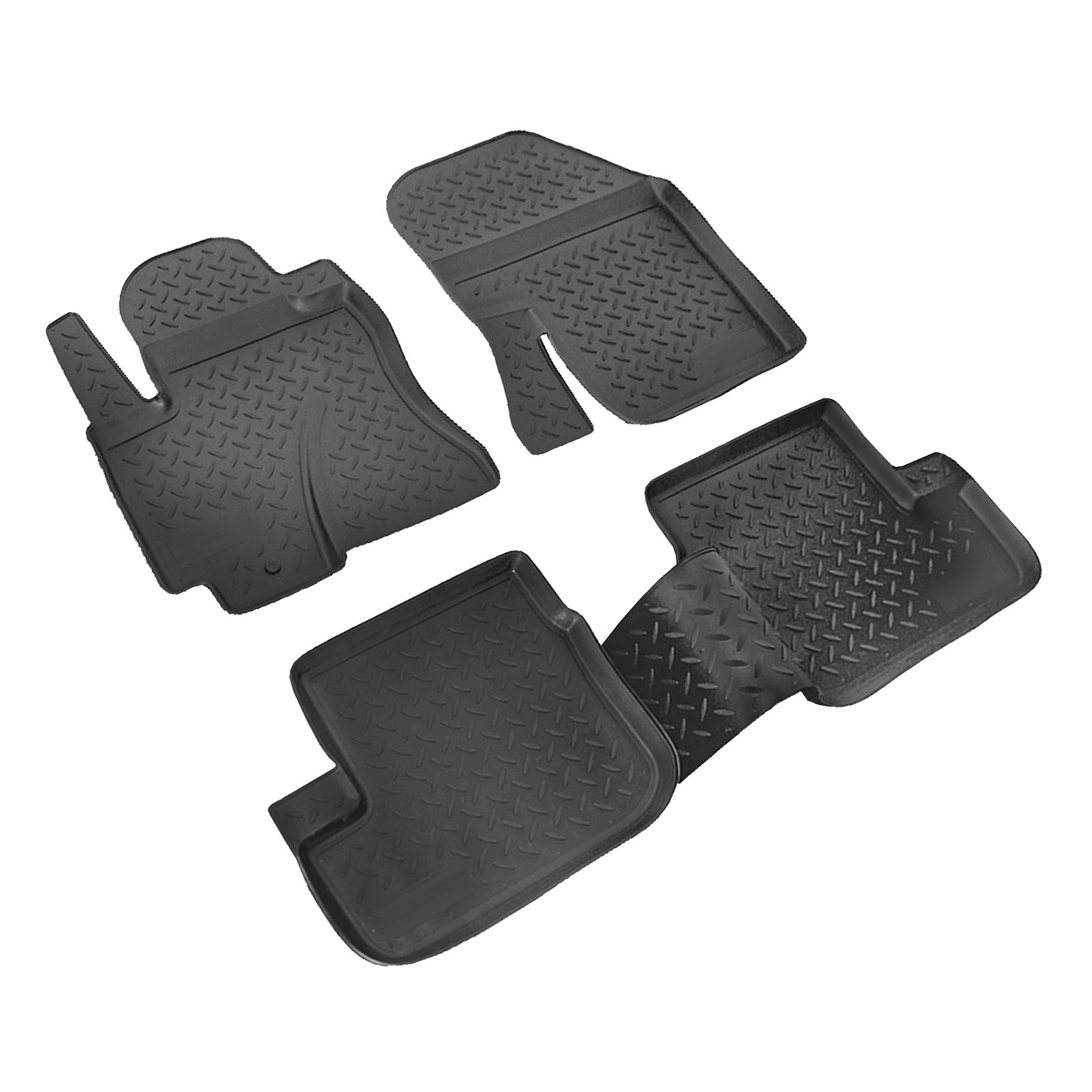 Gumijaste preproge NORM z dvignjenim robom za Toyota RAV-4 RAV4 2002-2004 3 vrata