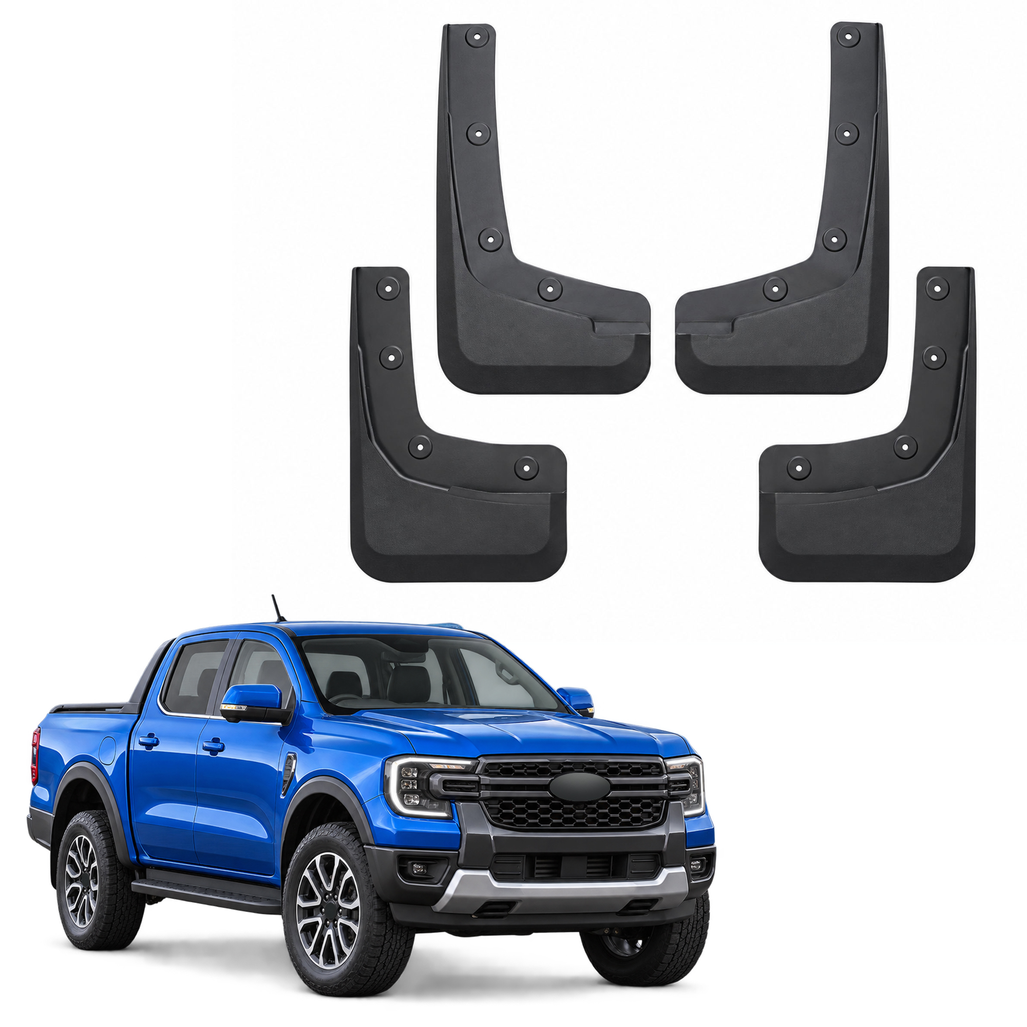 Predpasniki, lovilci umazanije za Ford Ranger T9 2023-Nad 4 kosa
