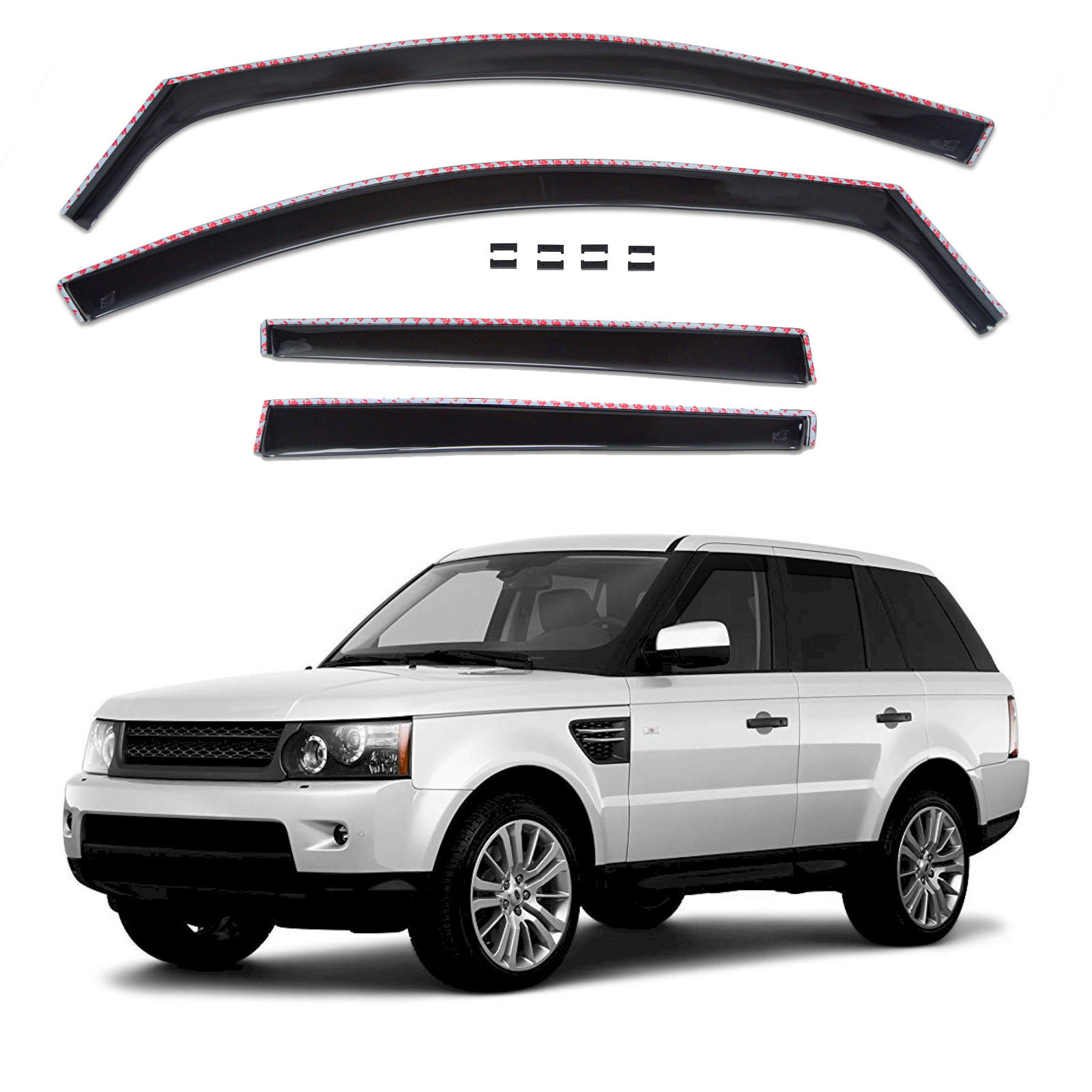 GP Okenski deflektorji za Land Rover Range Rover Sport 2005-2012 4 kosa