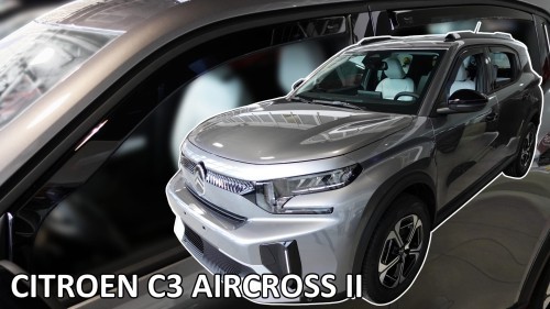 Okenski deflektorji za Citroen C3 Aircross / e-C3 Aircross 2024-Nad 4 kosa