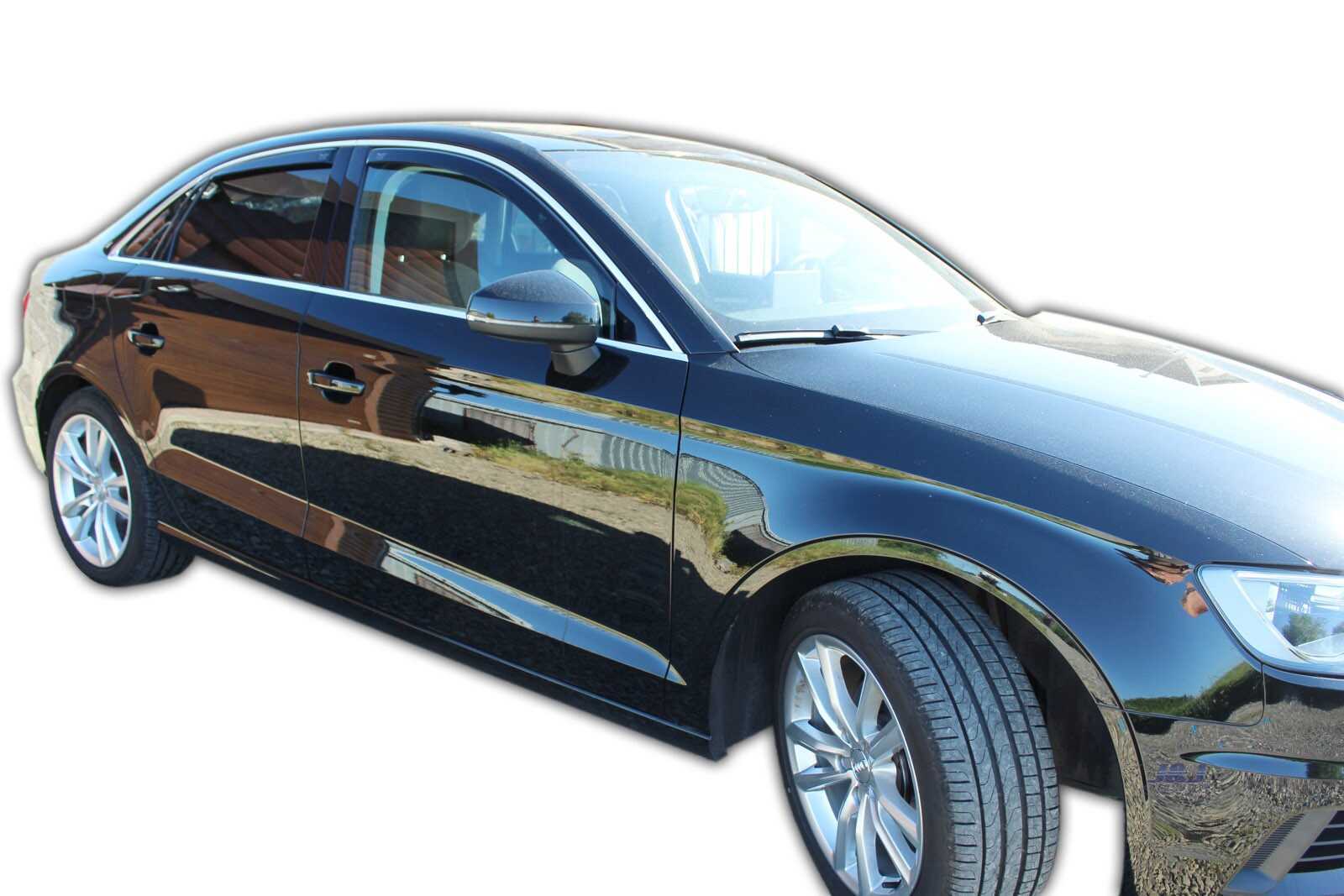 Okenski deflektorji za Audi A3 V8 2012-2020 4 vrata Limuzina 2 kosa Heko