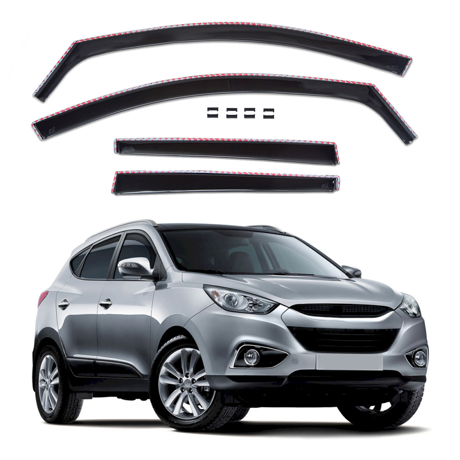 GP Okenski deflektorji za Hyundai ix35 2010-2015 4 kosa