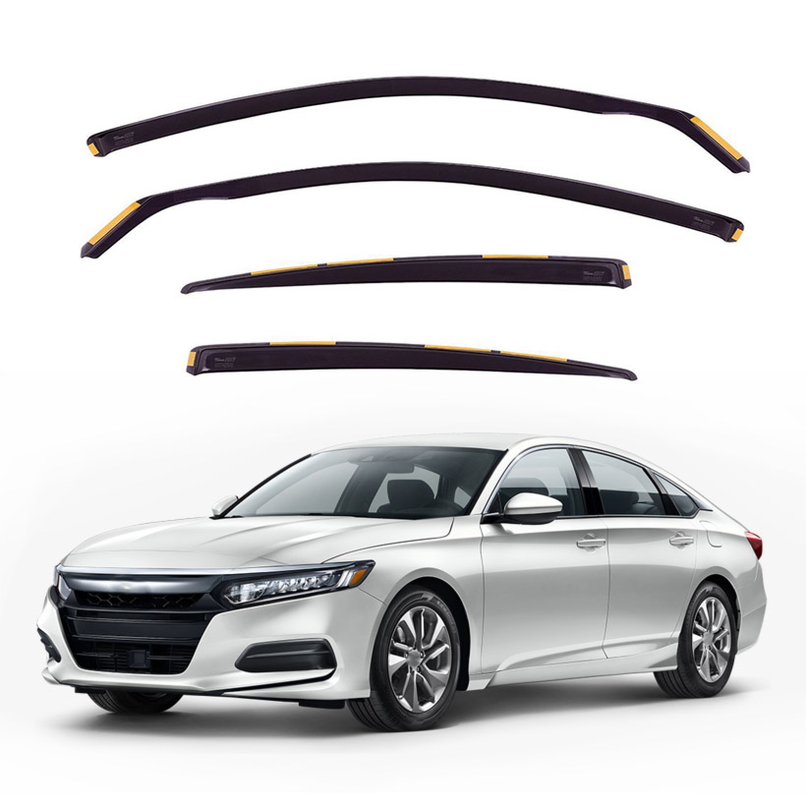 Okenski deflektorji za Honda Accord 10 4 vrata 2017-2023 Sedan 4 kosa LSE