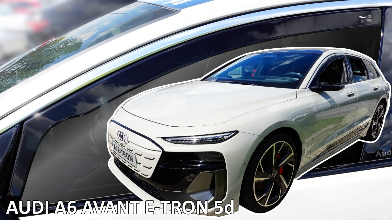 Okenski deflektorji za Audi A6 E-Tron 2024-Nad 2 kosa