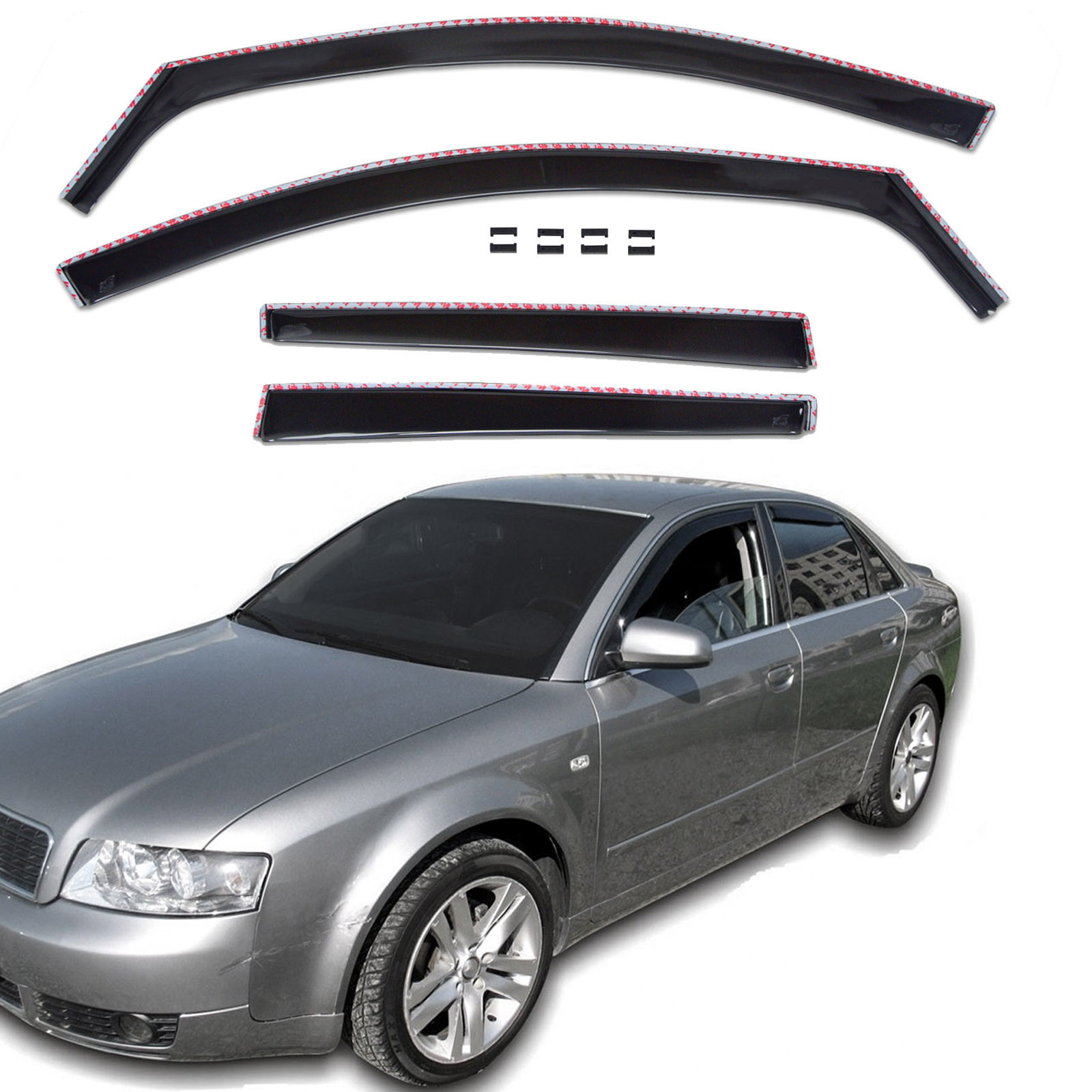 GP Okenski deflektorji za Audi A4 2000-2009 4 kos