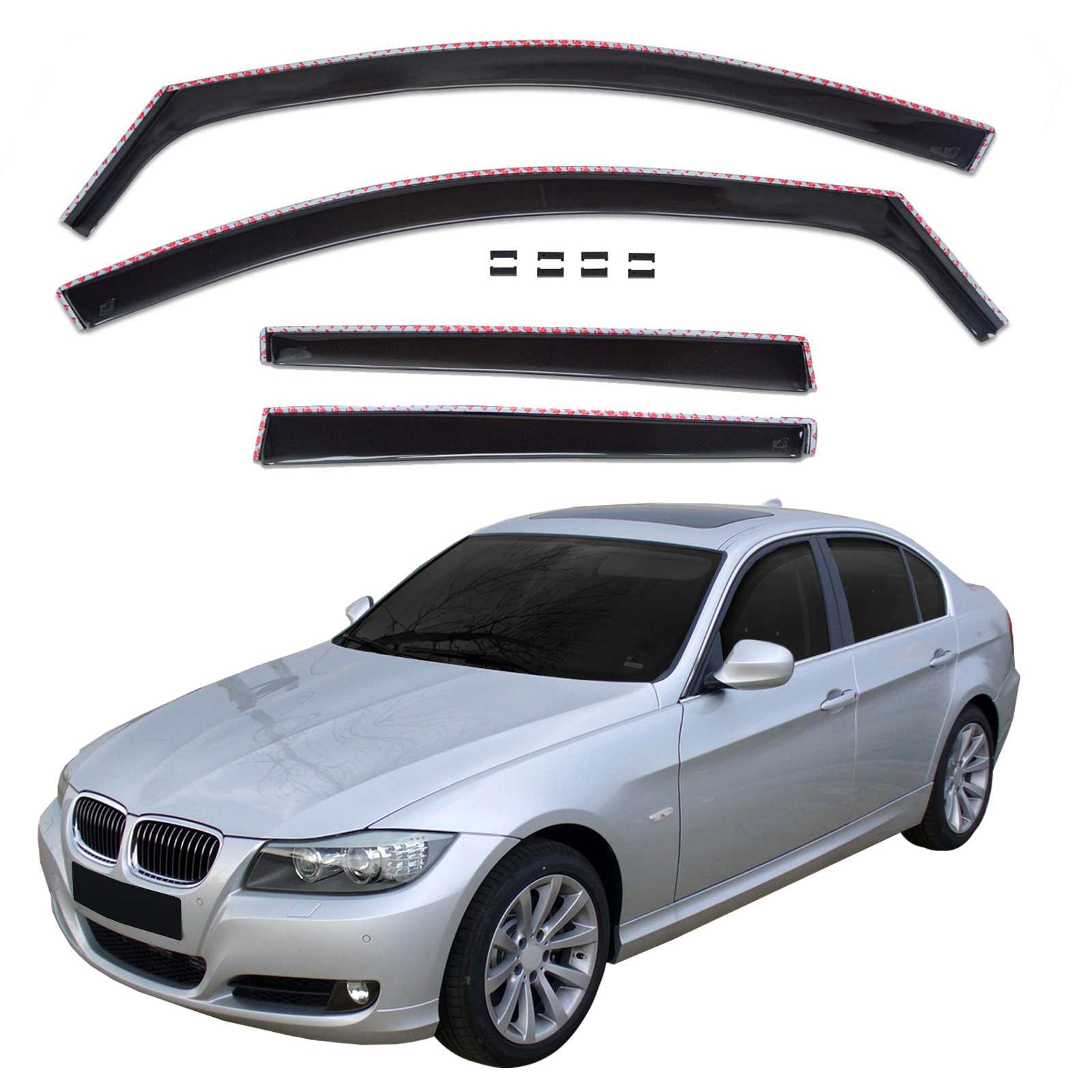 GP Okenski deflektorji za BMV E90 2005-2013 4 kosa
