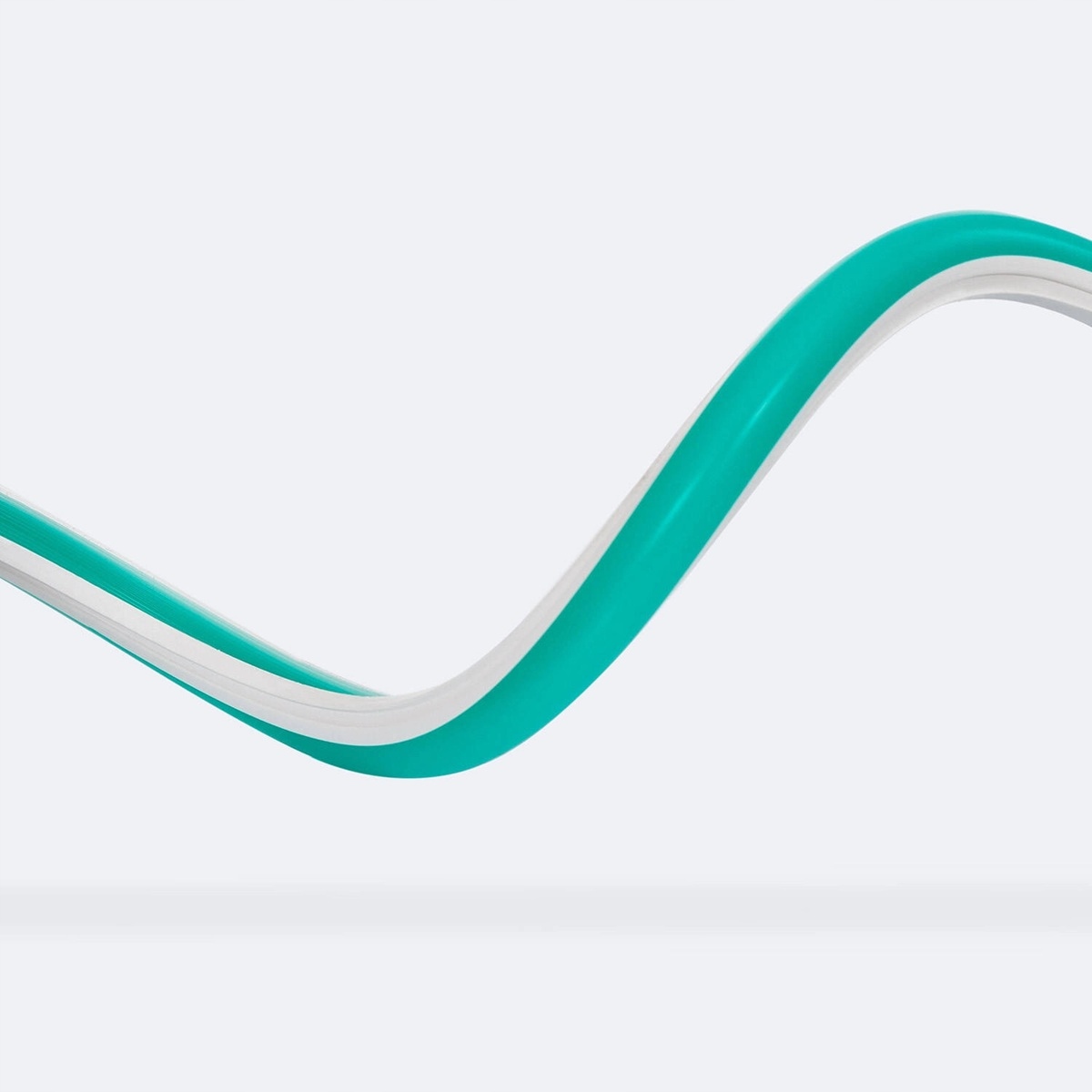 Neon Frez 8mm ZIELONY MIĘTOWY Osłona do Napisów Neon LED Silikon 10x9mm