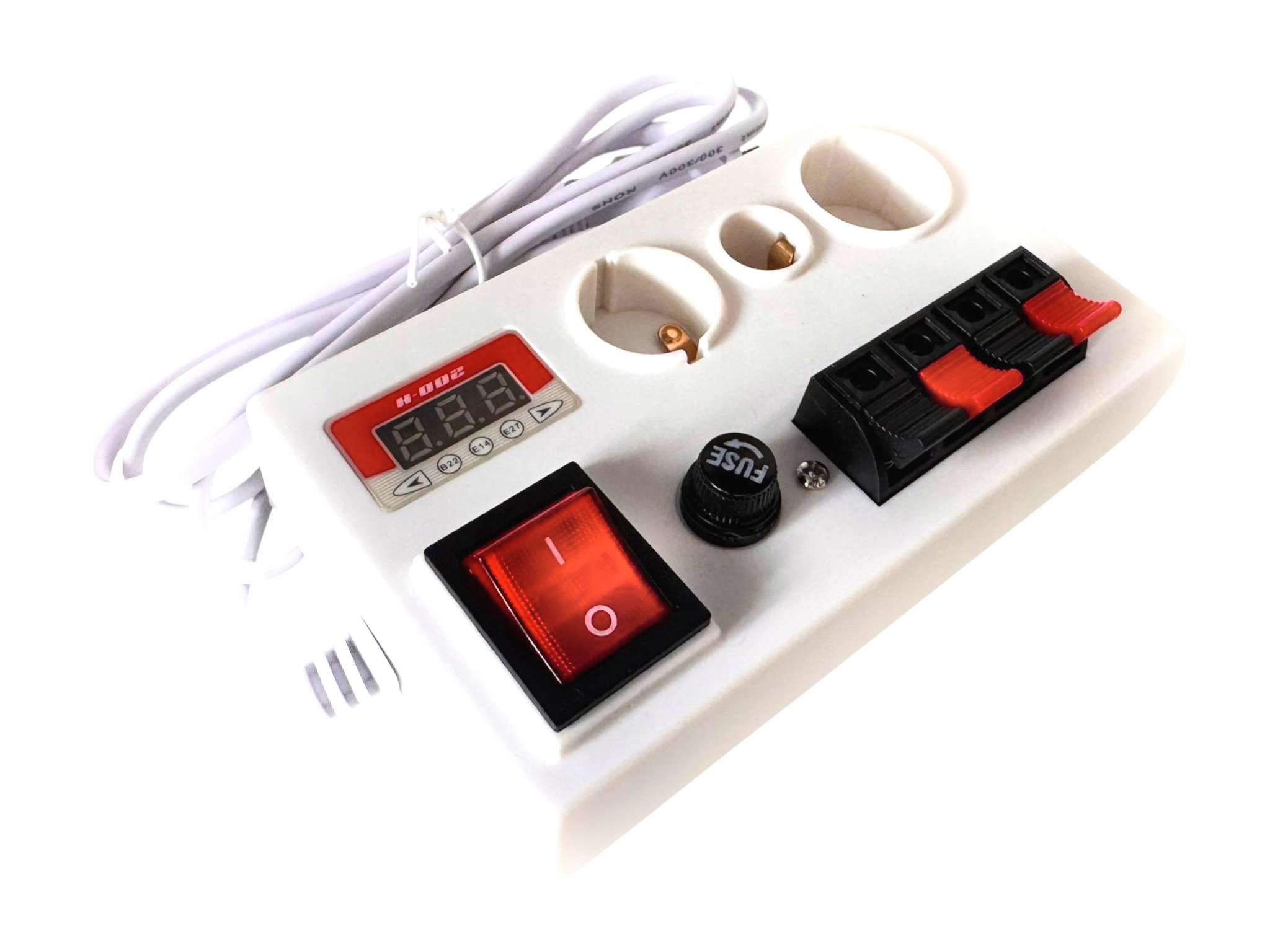 Tester żarówek LED B22 E14 E27 Cyfrowy Miernik mocy i pomiar efektywności