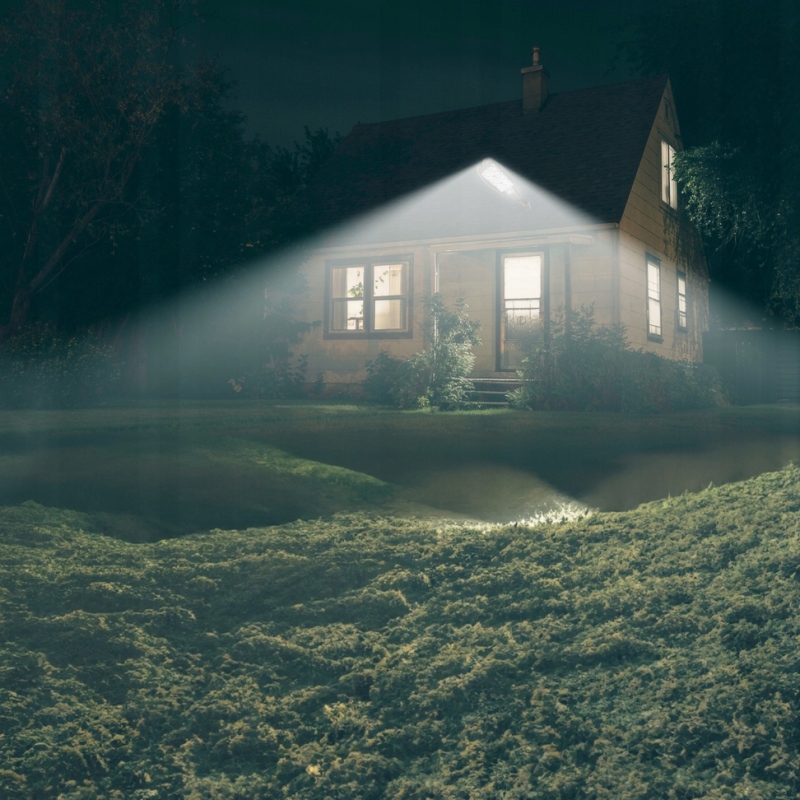 Lampa Solarna LED Czujnik Ruchu Zmierzchu Pilot do Ogrodu LED COB