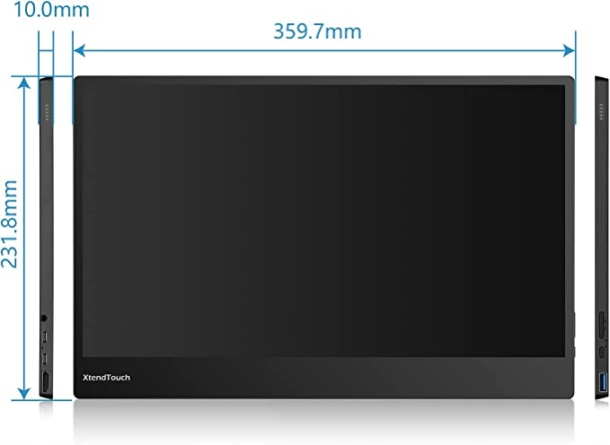 Monitor LED Pepper Jobs XT1610F v3 15,6 " 1920 x 1080 px IPS / PLS