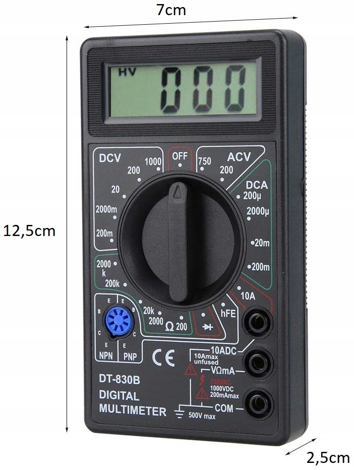 Multimetr ręczny RETOO E222