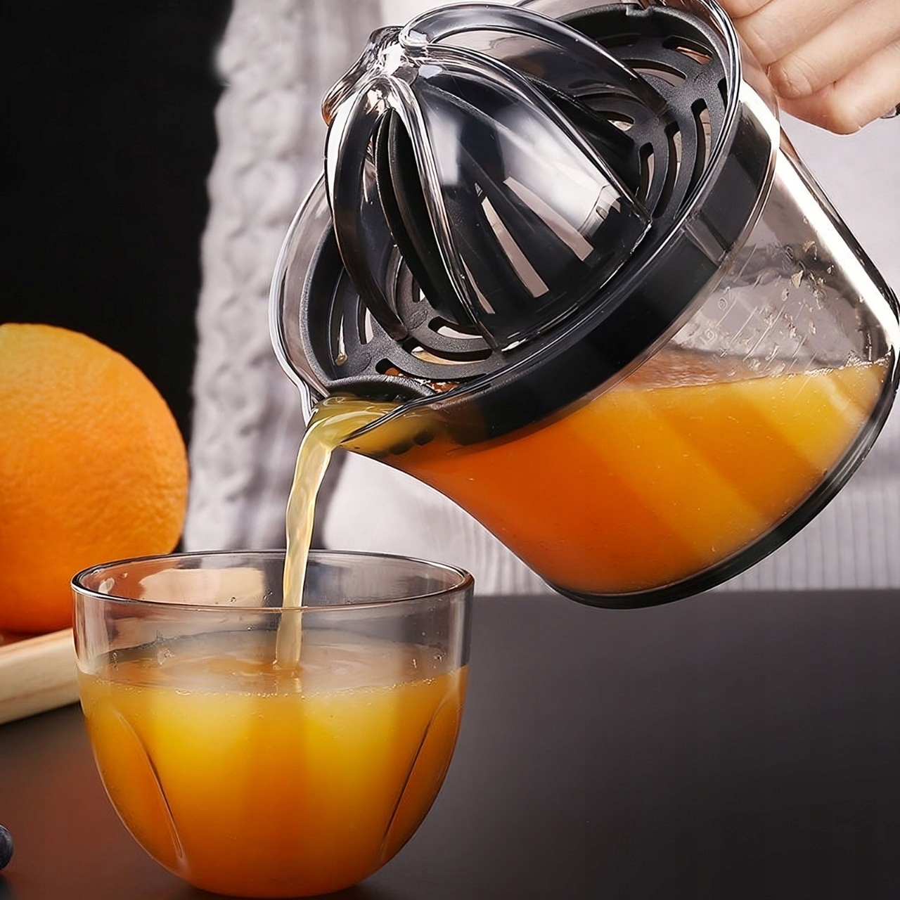 Wyciskarka do cytrusów reoo O726 czarny 0 W