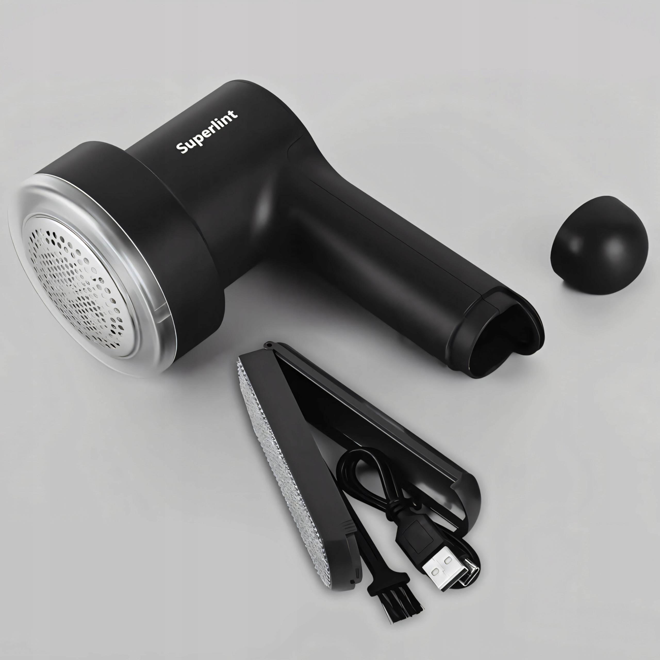 GOLARKA DO UBRAŃ TAPICERKI SWETRÓW 3 POZIOMY PRĘDKOŚCI GŁOWICE WYMIENNE