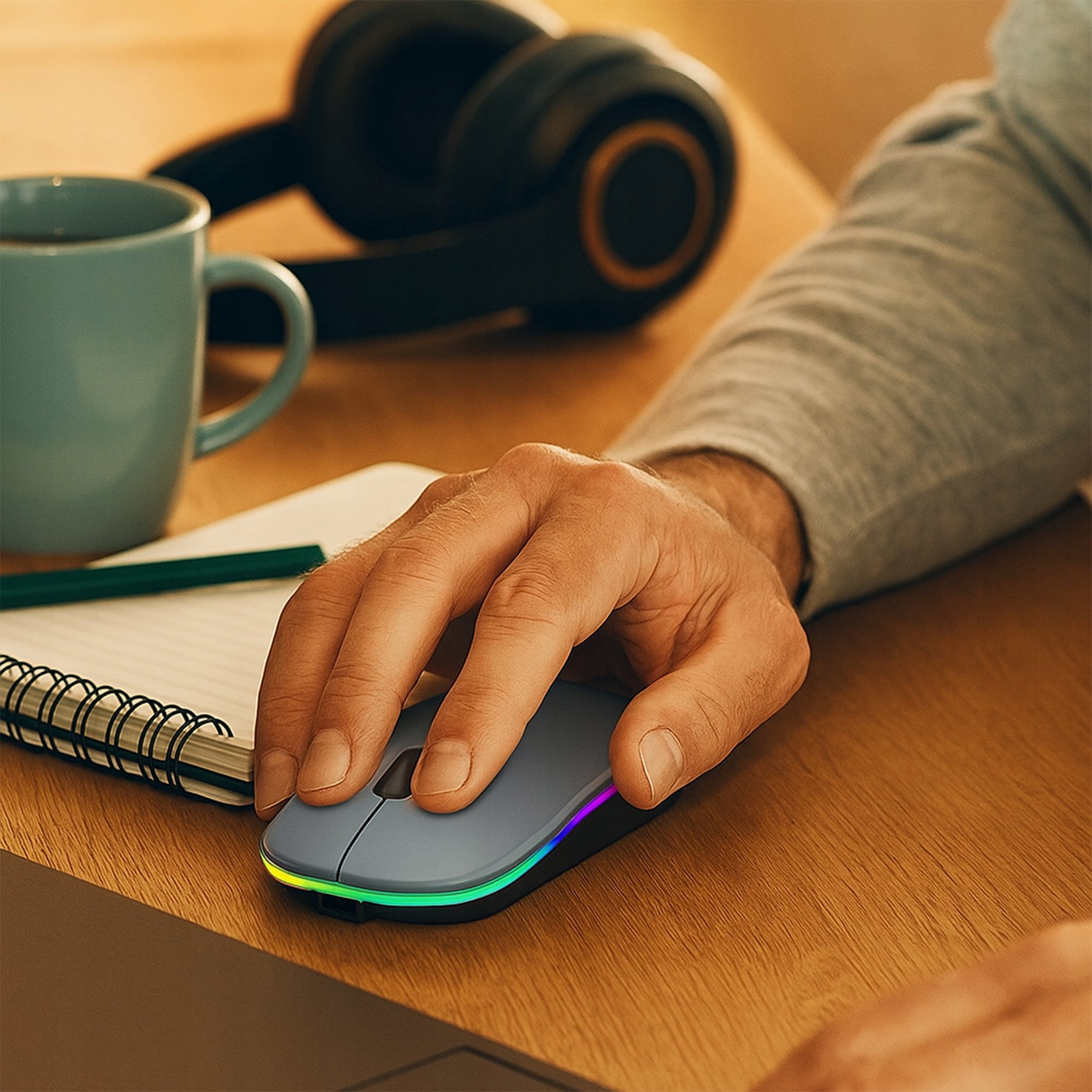 Myszka bezprzewodowa PrzydaSie #11563 sensor laserowy