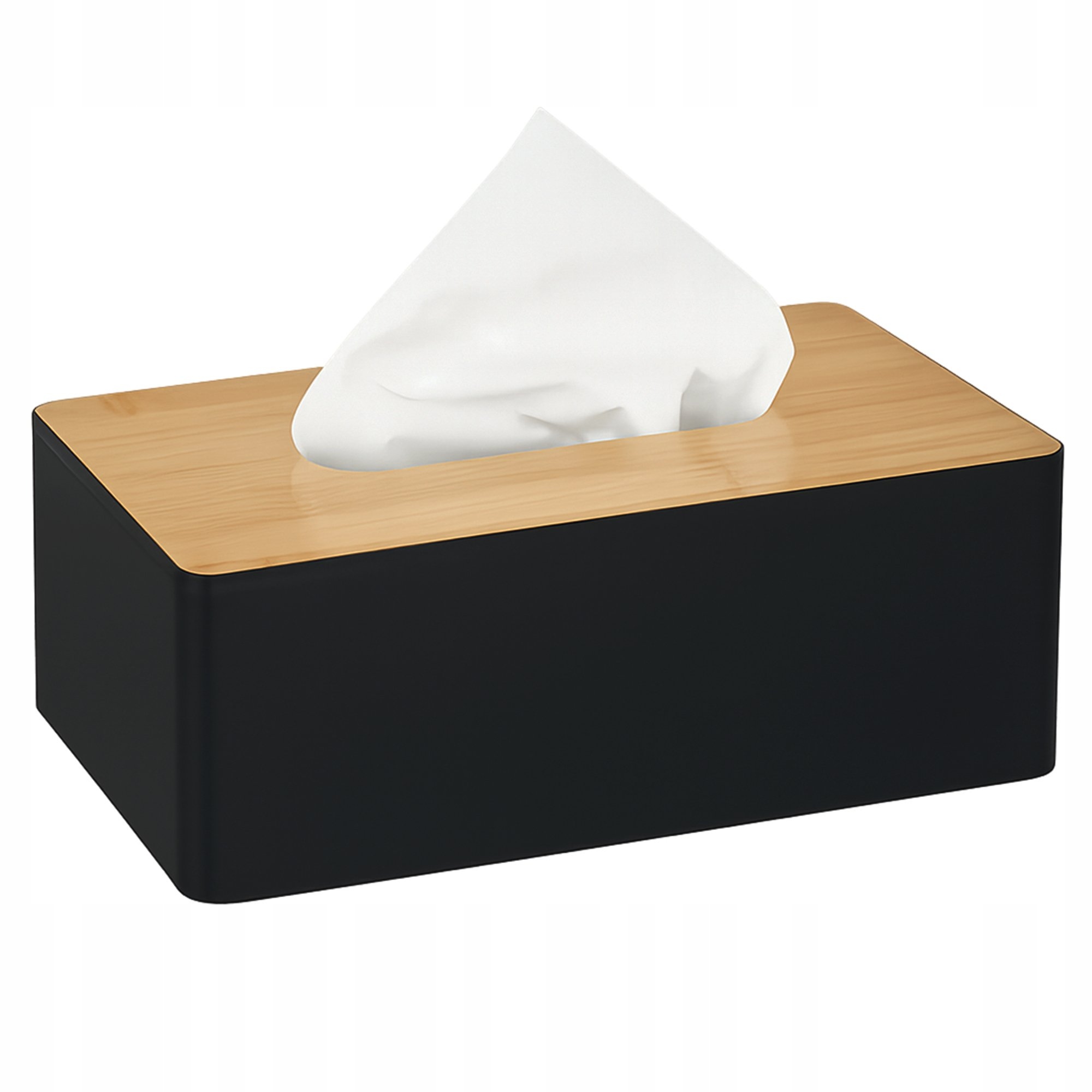 POJEMNIK BAMBUSOWY NA CHUSTECZKI WIELOKROTNEGO UŻYTKU PUDEŁKO CHUSTECZNIK