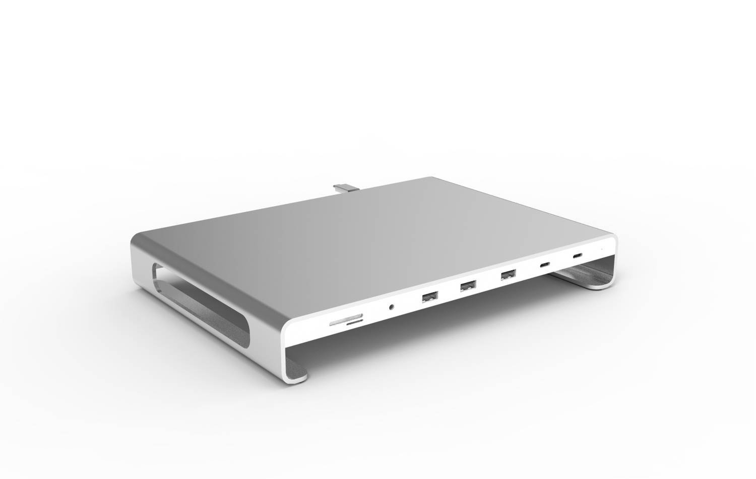 JCPAL HUB Podstawka 11w1 HDMI VGA 2x USB-C 3x USB czytnik microSD SD jack