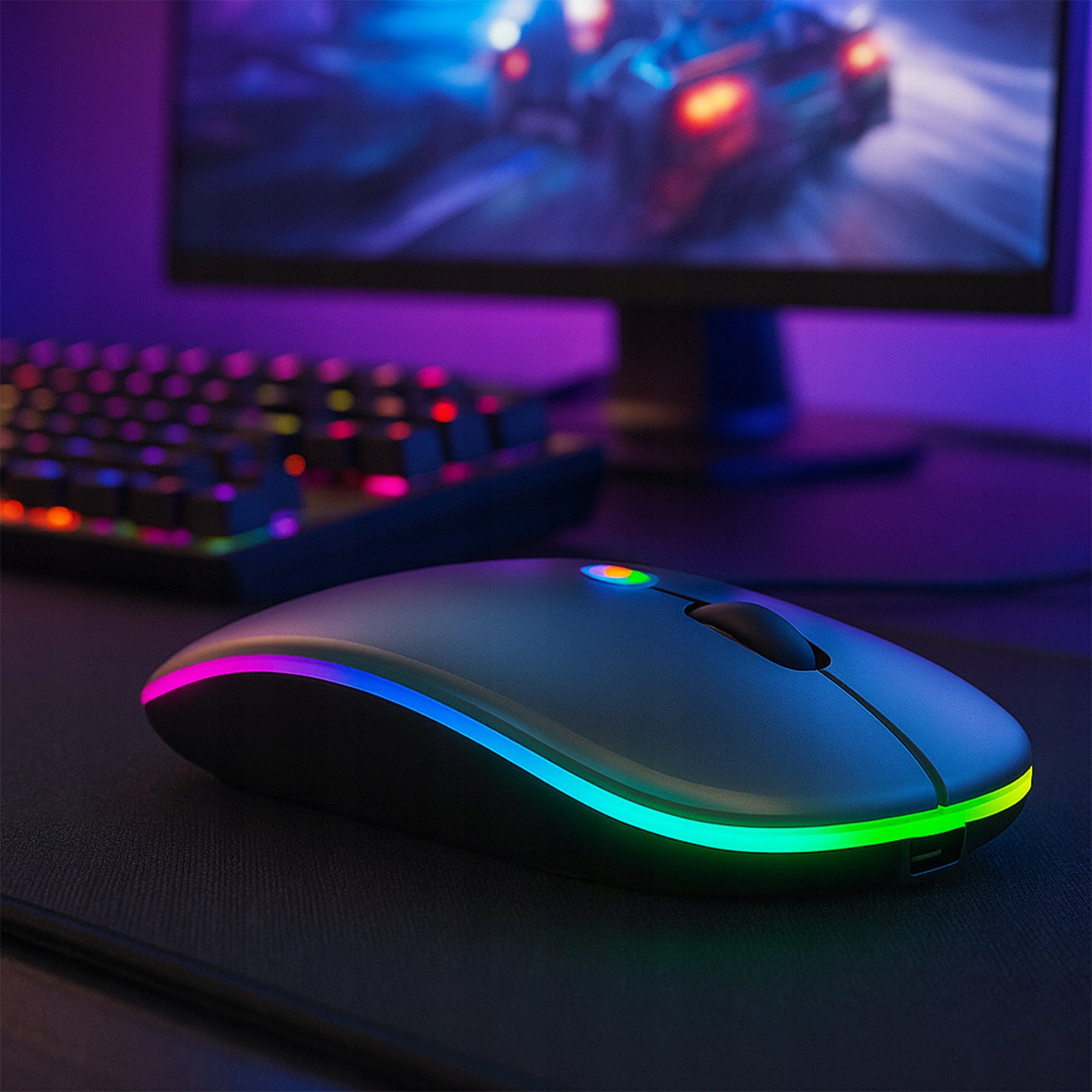 Myszka bezprzewodowa PrzydaSie #11563 sensor laserowy