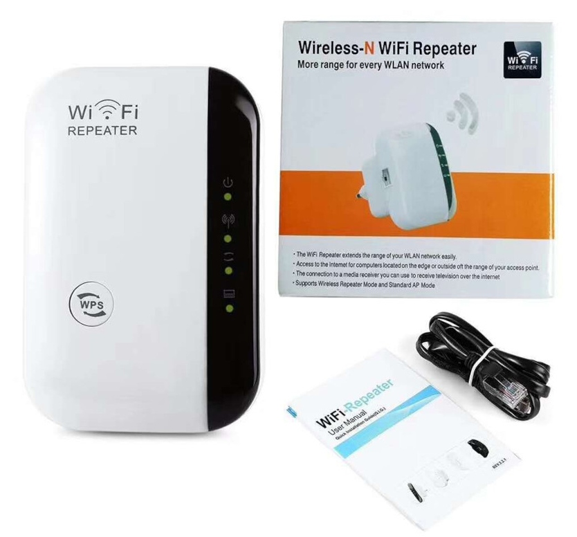 Wzmacniacz sygnału Wi-Fi Renew Force W01-White 300 Mb/s 2,4 GHz