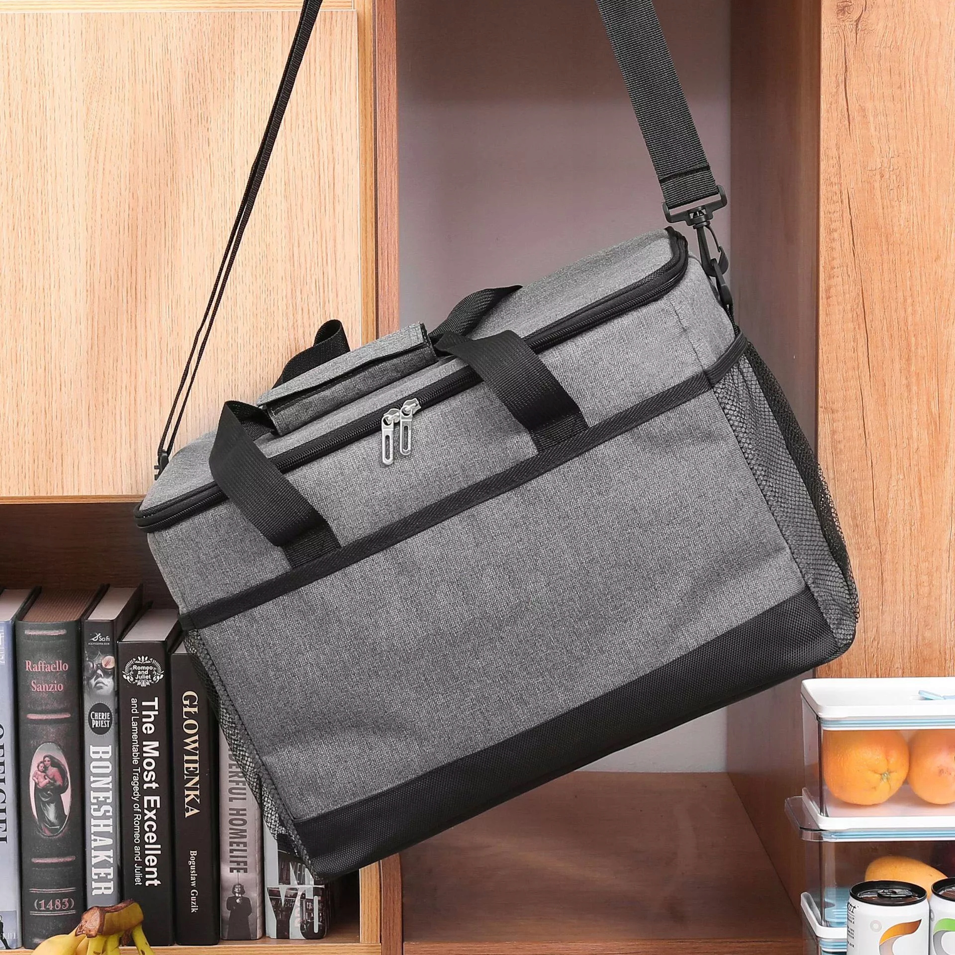 Torba termiczna Comfy Moment Torba termiczna 18L termoizolacyjna szary 18 l