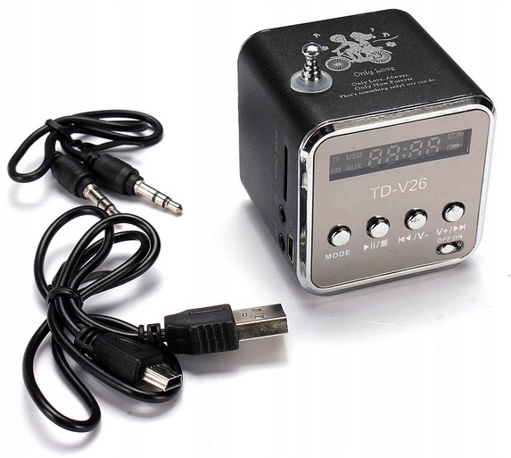 Radio sieciowo-bateryjne FM RETOO TD-V26