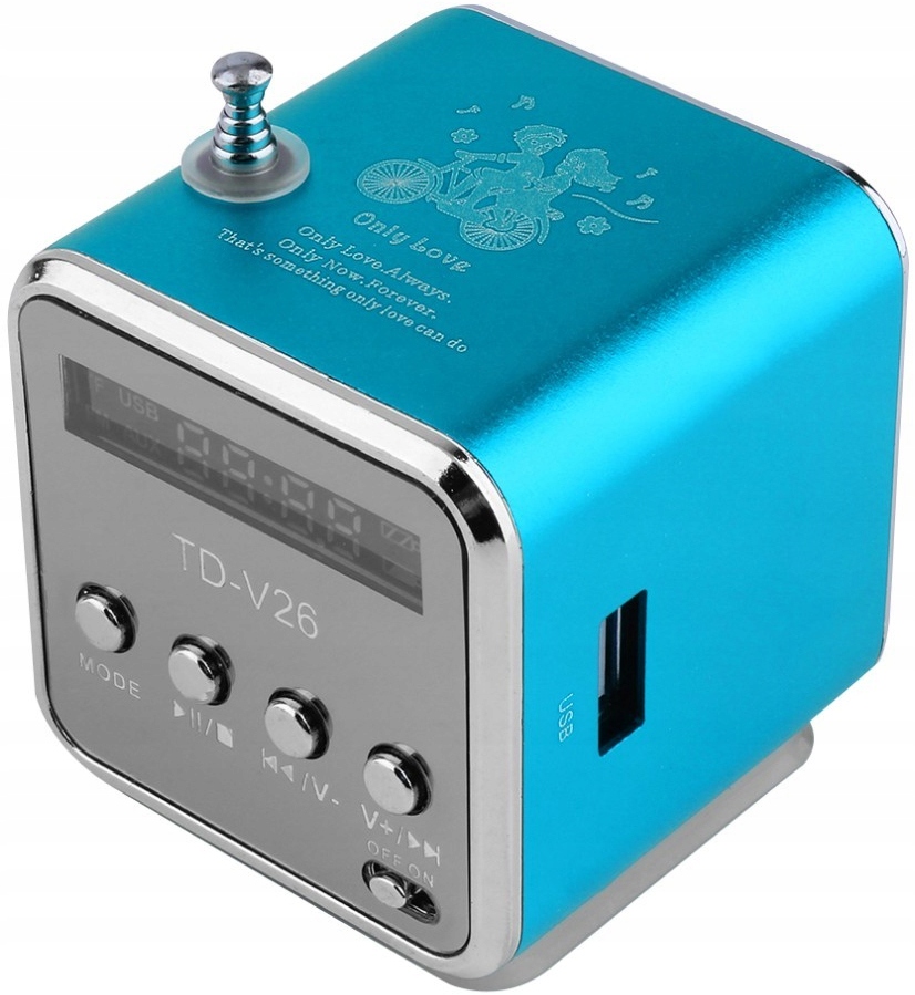 Radio sieciowo-bateryjne FM RETOO TD-V26