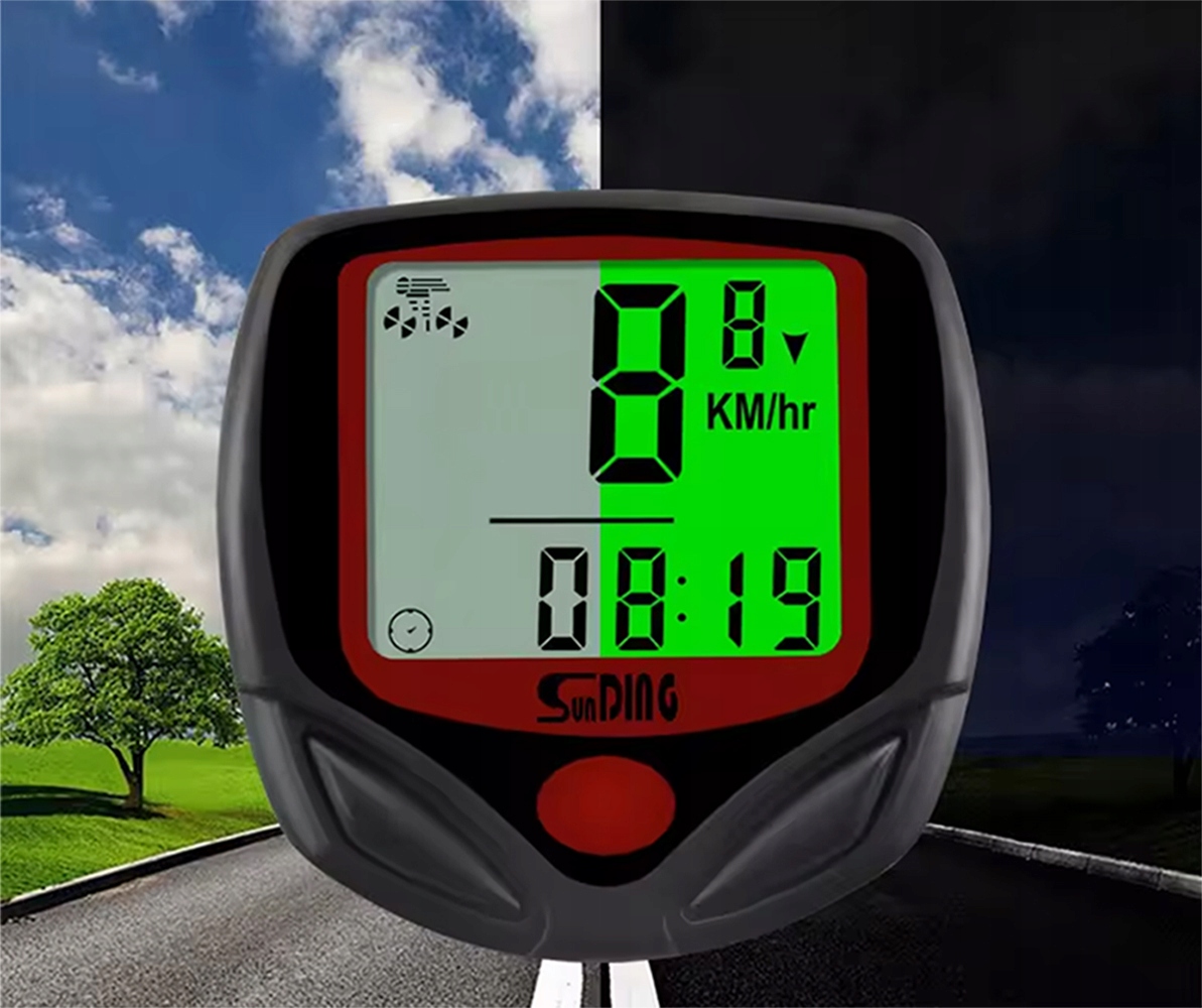 Licznik rowerowy przewodowy MEMFLOW SB-318