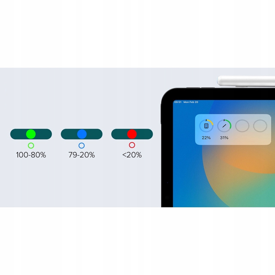 Rysik JCPal do Apple iPad Pro 11/13 2024