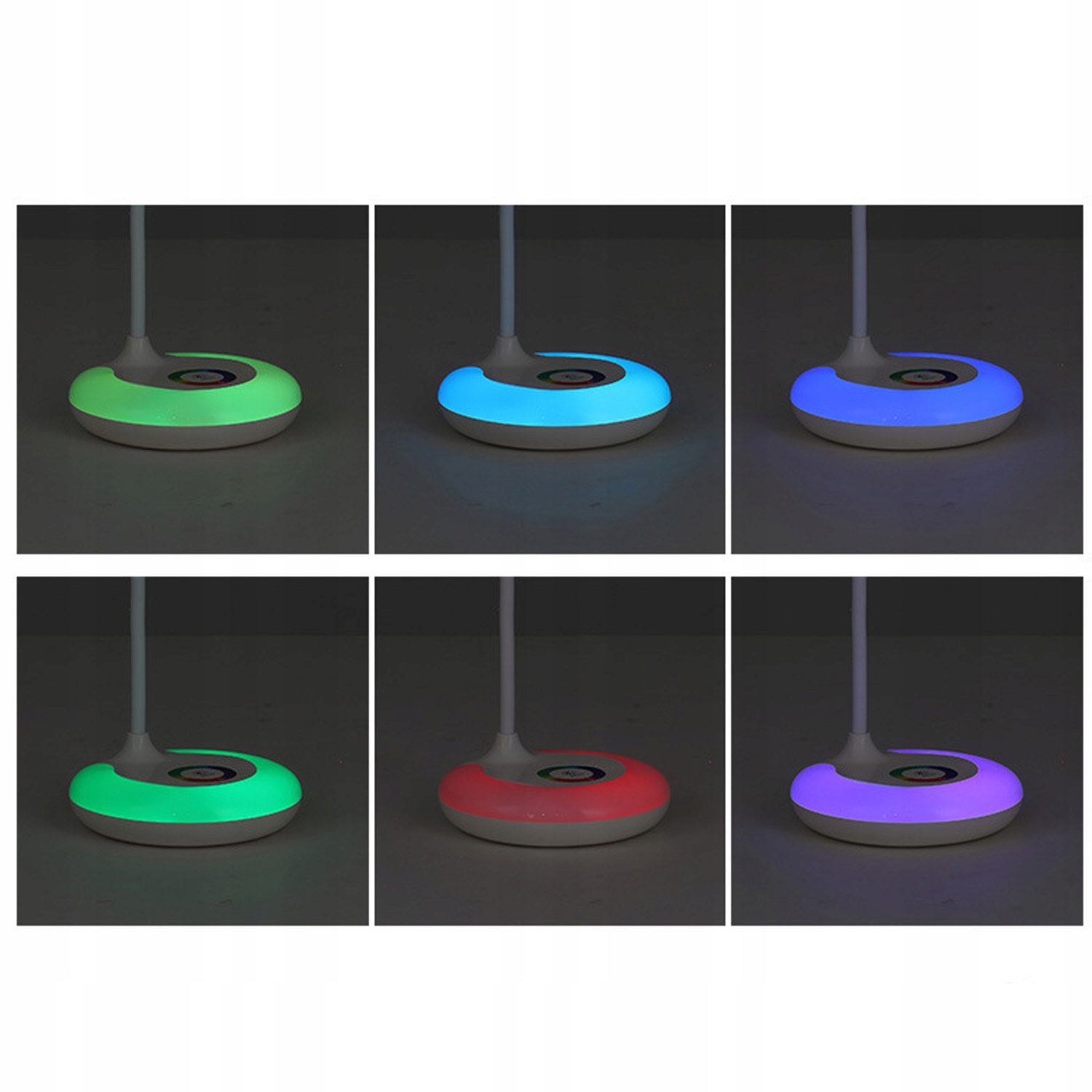 LAMPKA BIURKOWA LED OKRĄGŁA 886